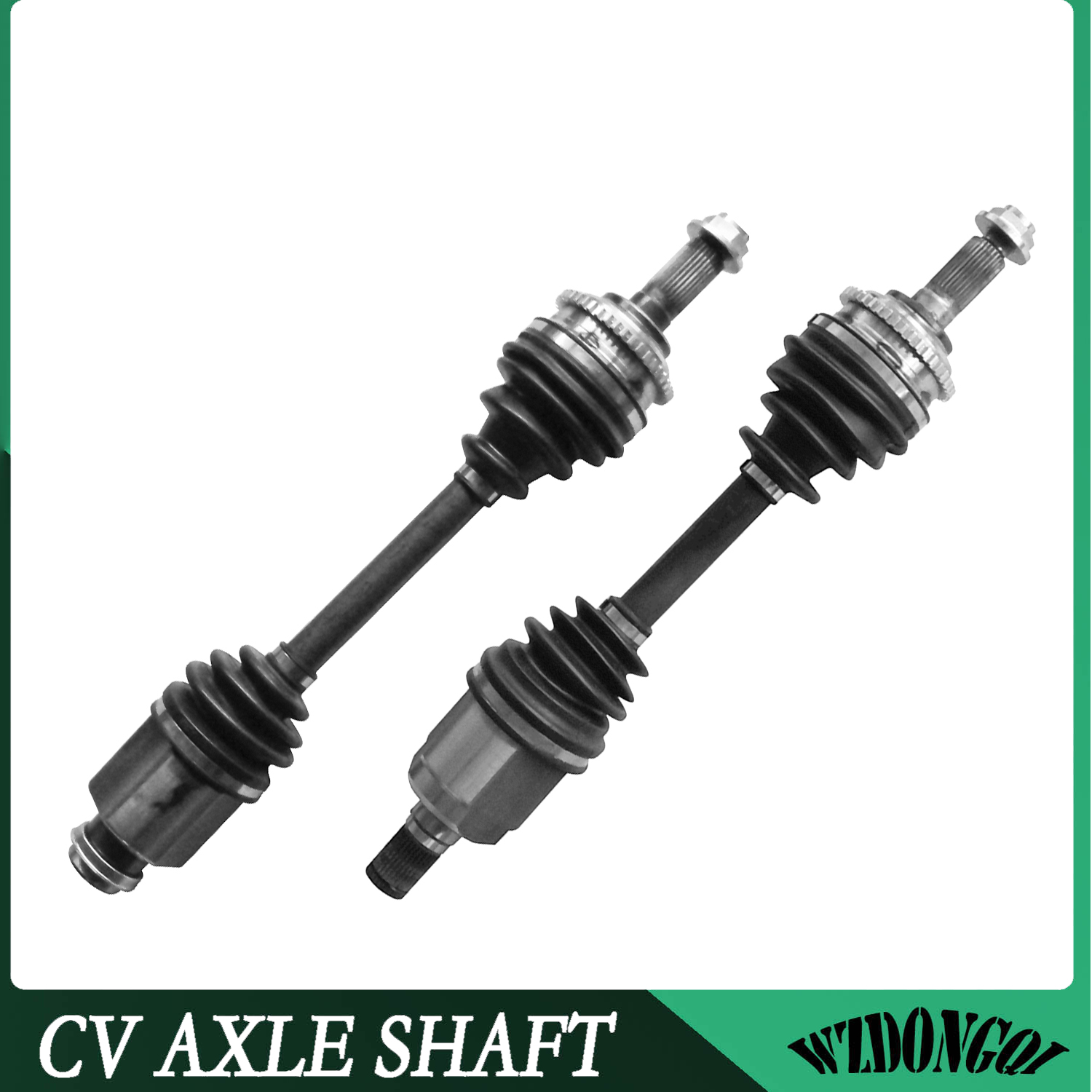 Front CV Joint Axle Shaft Left Right Pair For Ford Fusion Sedan AT 6