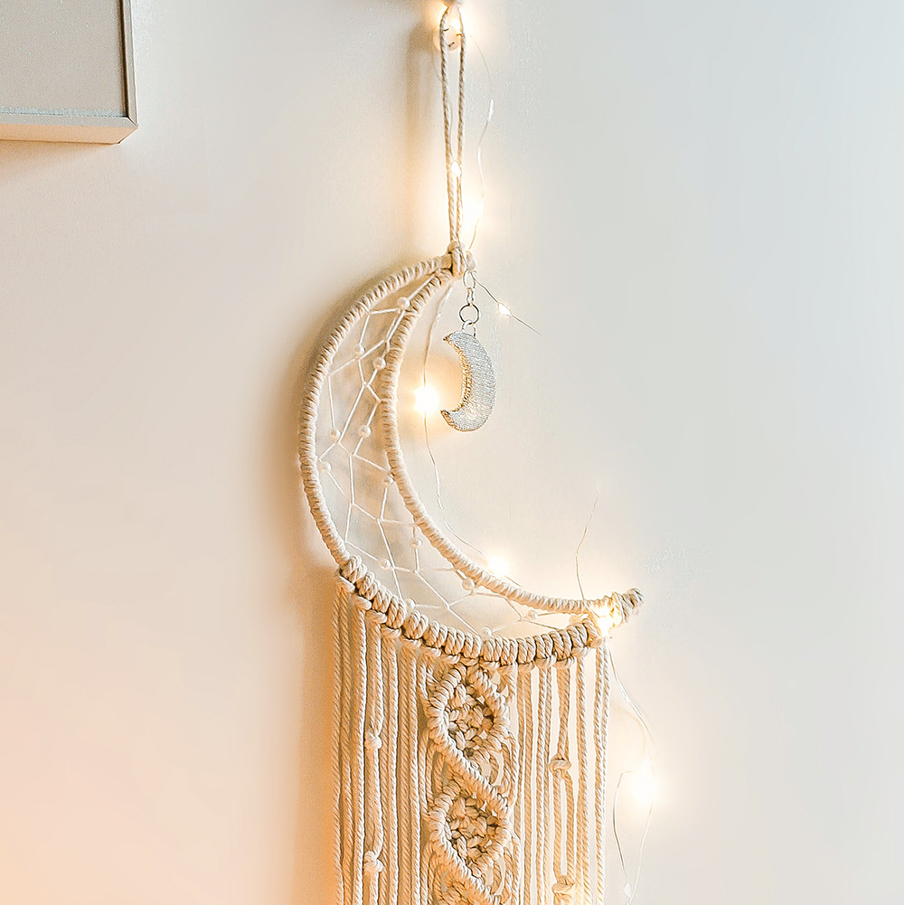 Bohemian Tassel Macrame Woven Wall Hanging Tapestry Home Art Decor Craft Gift 