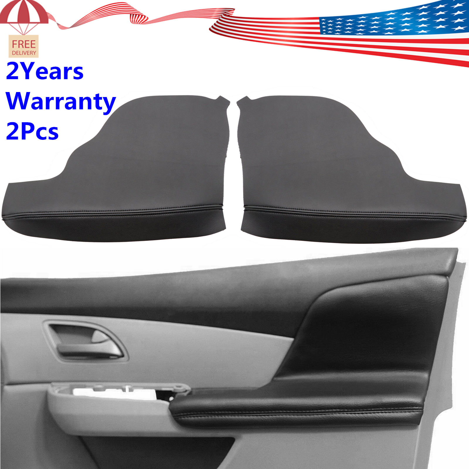 Fit For Honda Odyssey Door Armrest Replacement Cover Leather