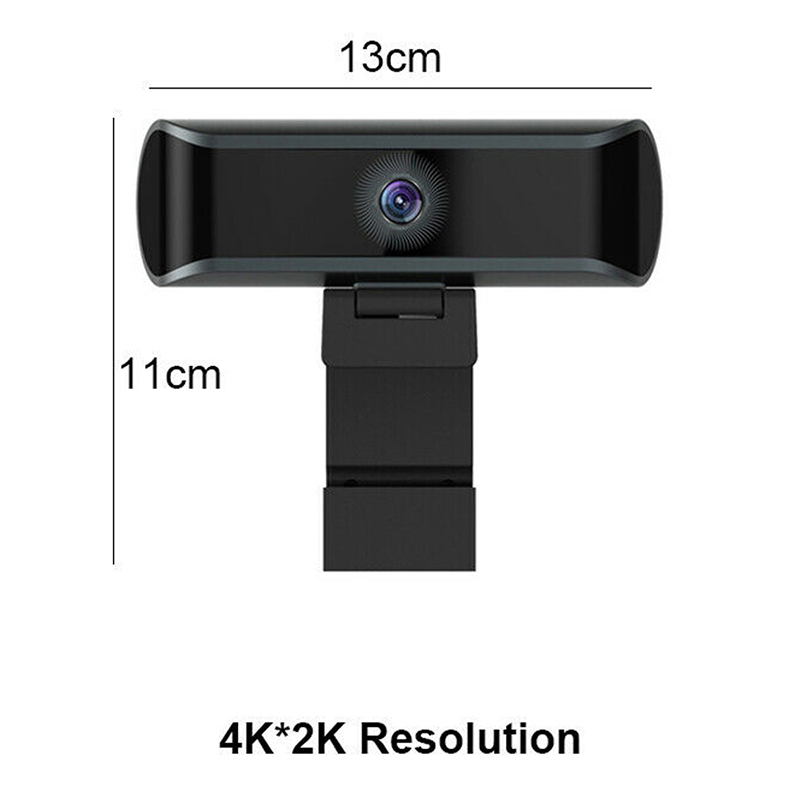 Kamera internetowa do laptopa 4K 1080P, automatyczne ustawianie ostrości, 8MP, z wbudowanym mikrofonem i redukcją hałasu USB - Wianko - 11