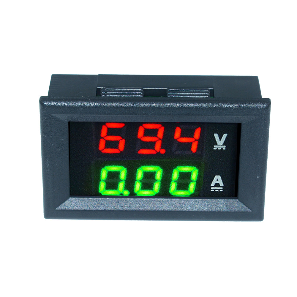 V A Voltmeter Amperemeter Led Dual Digital Volt Meter Anzeige