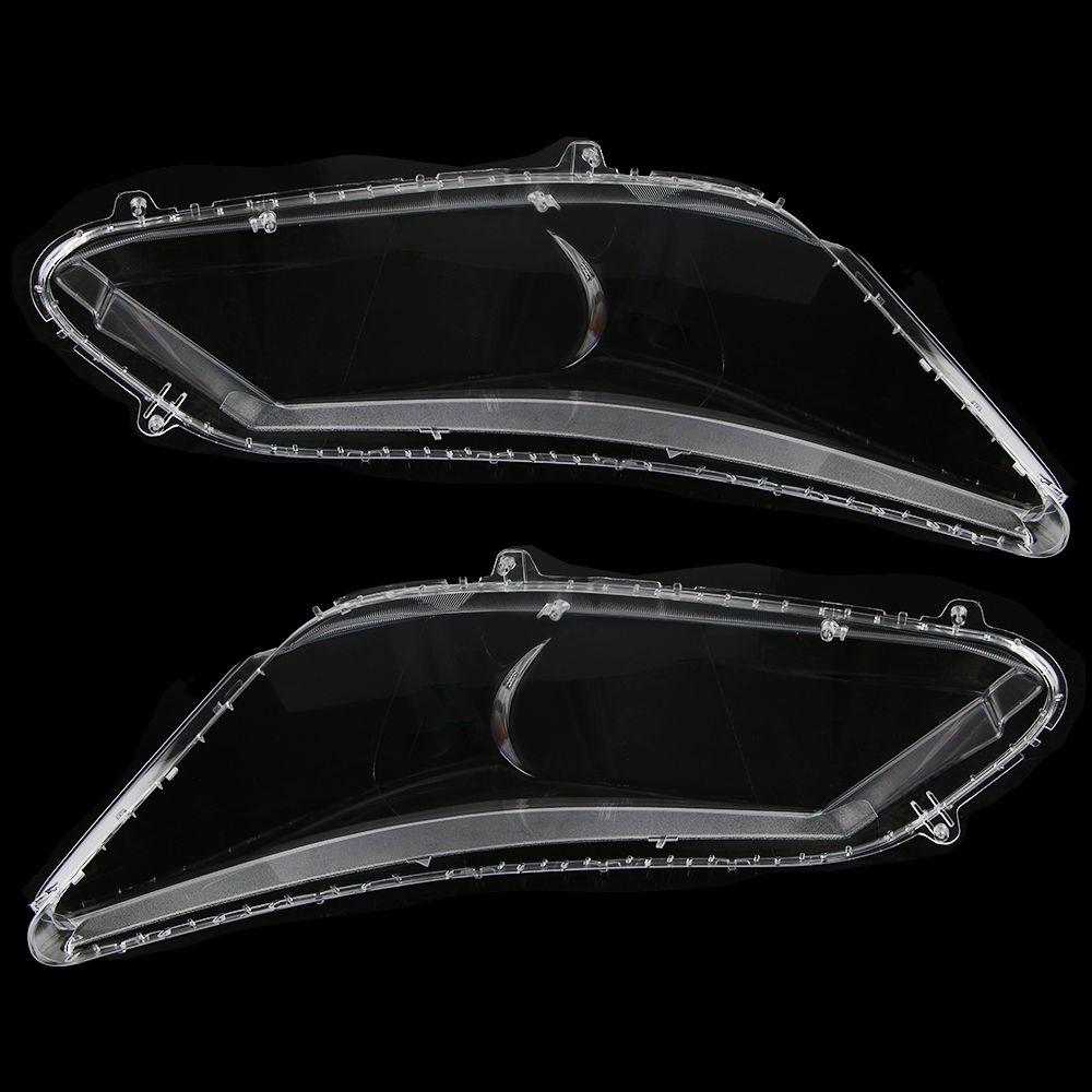 Pair Clear Headlight Cover Headlamp Lens Lenses For Honda