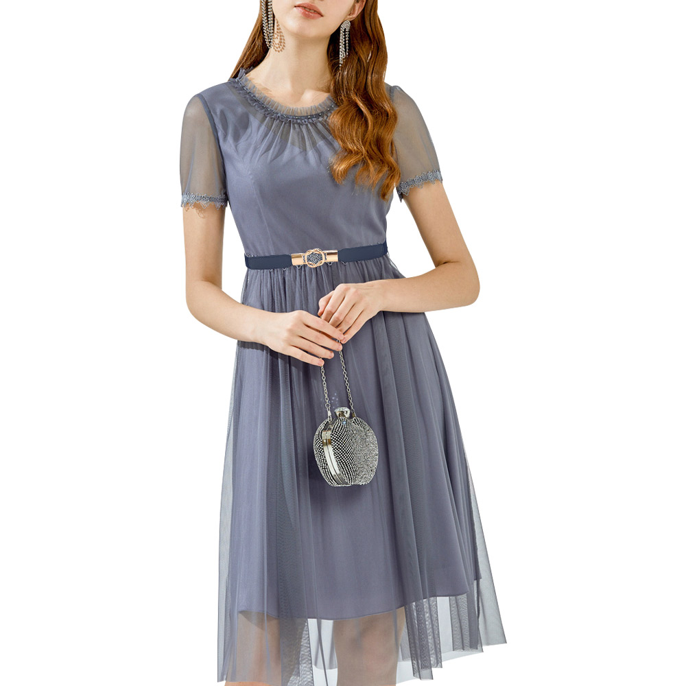 Stylish Women Metal Buckle Skinny Waist Chain Casual Jean Dress Waist Chain Belt
