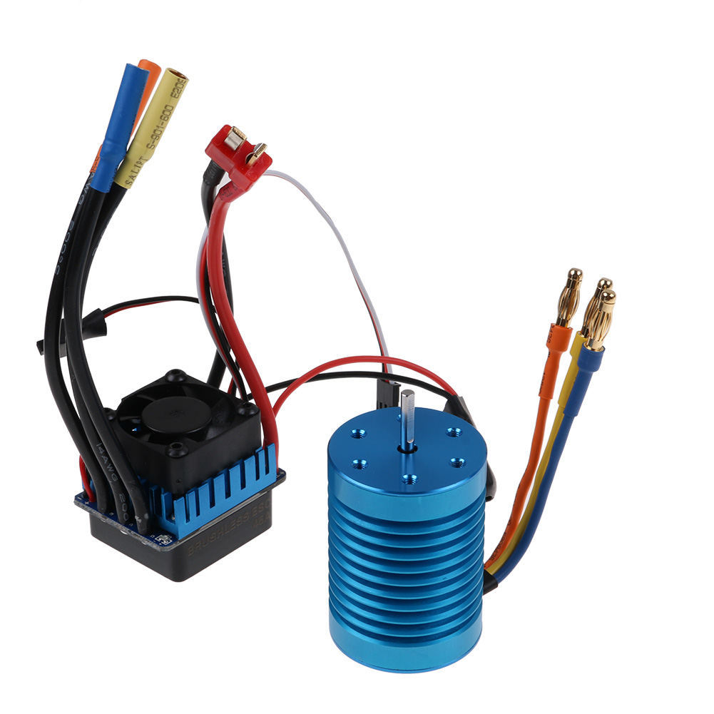 Kv P Sensorless Brushless Motor With A Esc For Rc Off