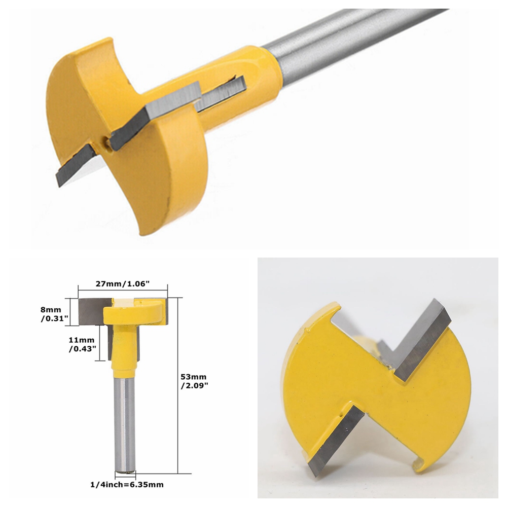 1Pc T Slot Cutter Router Bit 1 4 Shank For 2 Hex Bolt Chisel