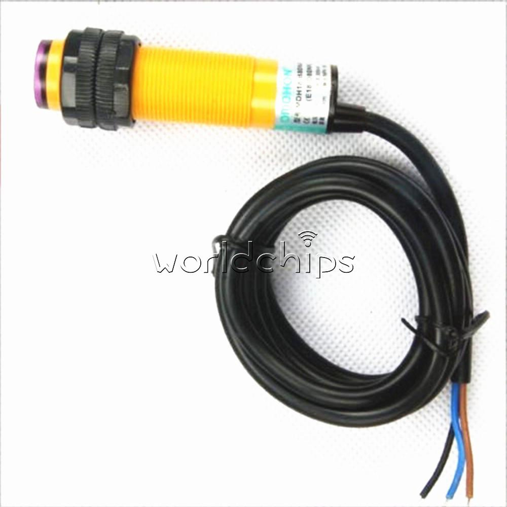 E18-D80NK E18-D50NK NPN Adjustable Infrared Reflectance Sensor Switch DIY