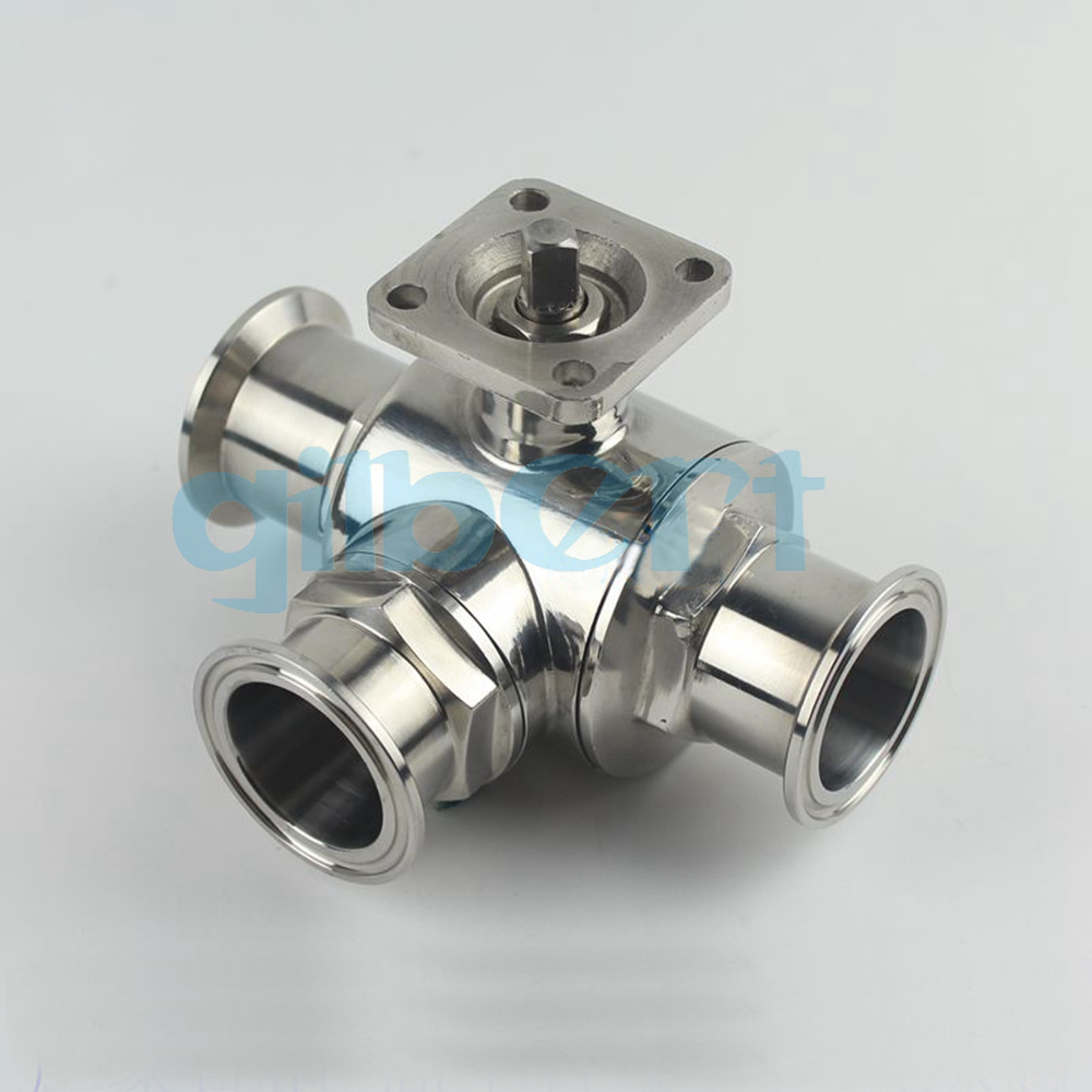 Mm Sus Sanitary T L Port Tri Clamp Ball Valve