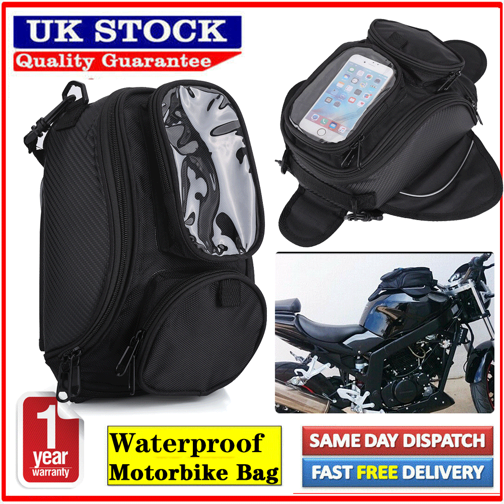 Tank Bags Universal Magnetic Motorcycle Motorbike Oil Fuel Bag For Phone//GPS New