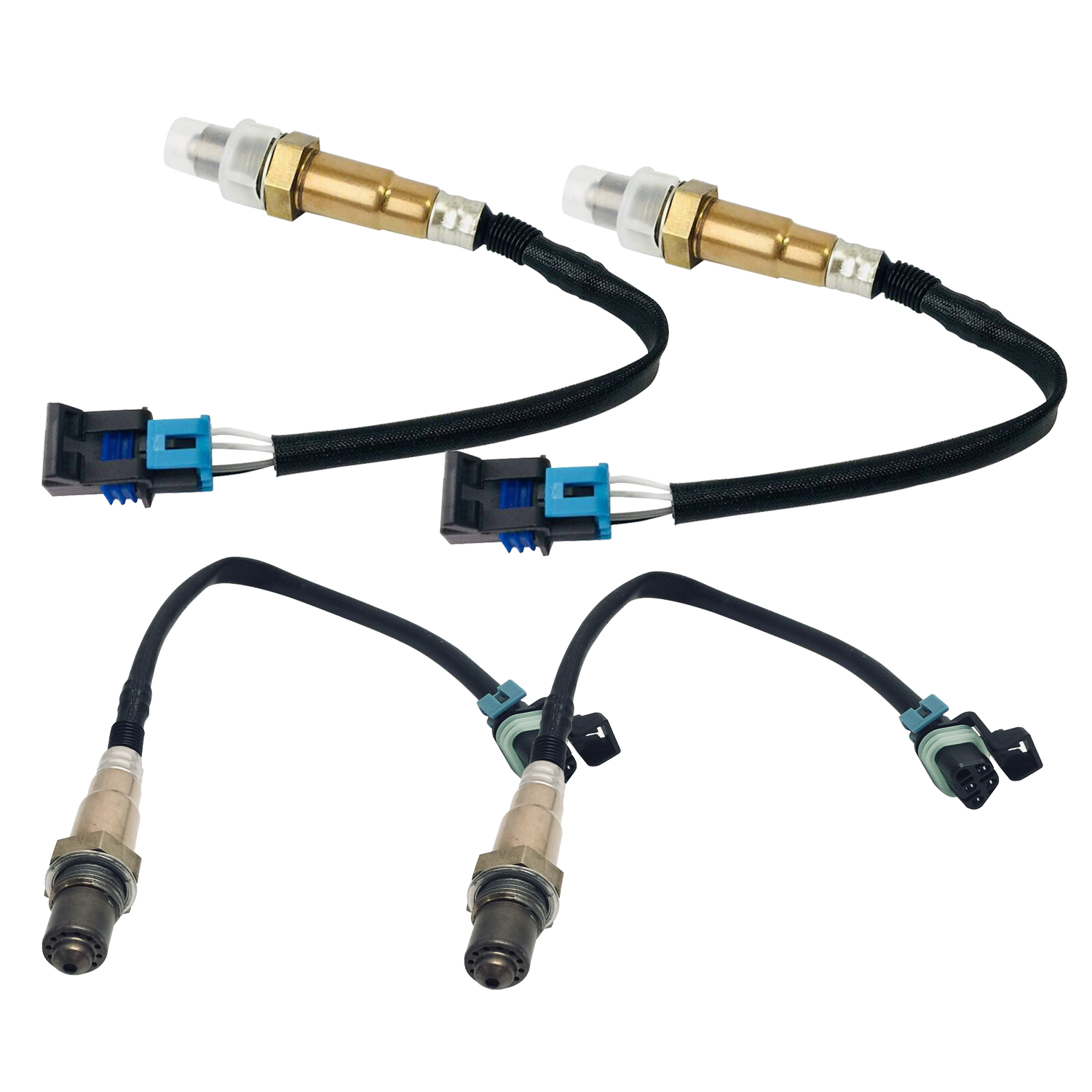 Downstream Oxygen Sensor For Cadillac XTS V6 3.6L 2015-2013 4Pcs Upstream