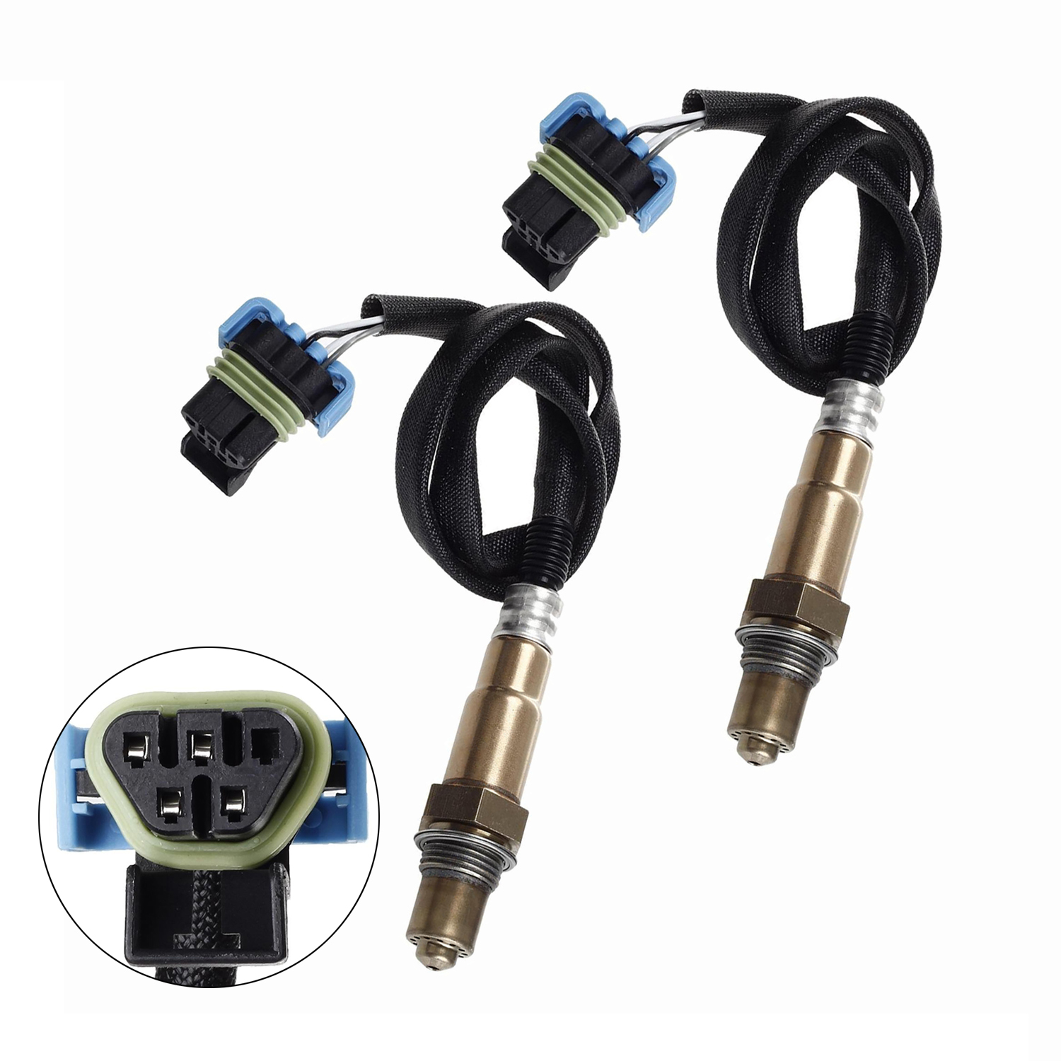2Pcs Downstream O2 Oxygen Sensor For 20092011 Chevrolet Traverse 3.6L eBay