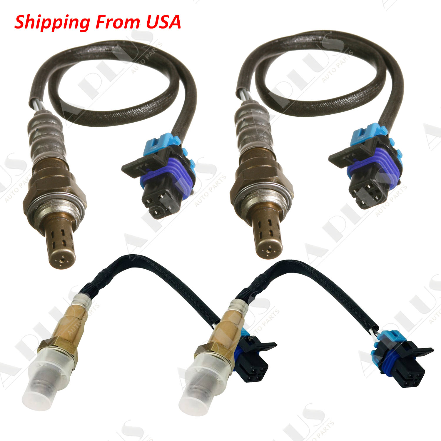 Downstream Oxygen Sensor For Cadillac XTS V6 3.6L 2015-2013 4Pcs Upstream