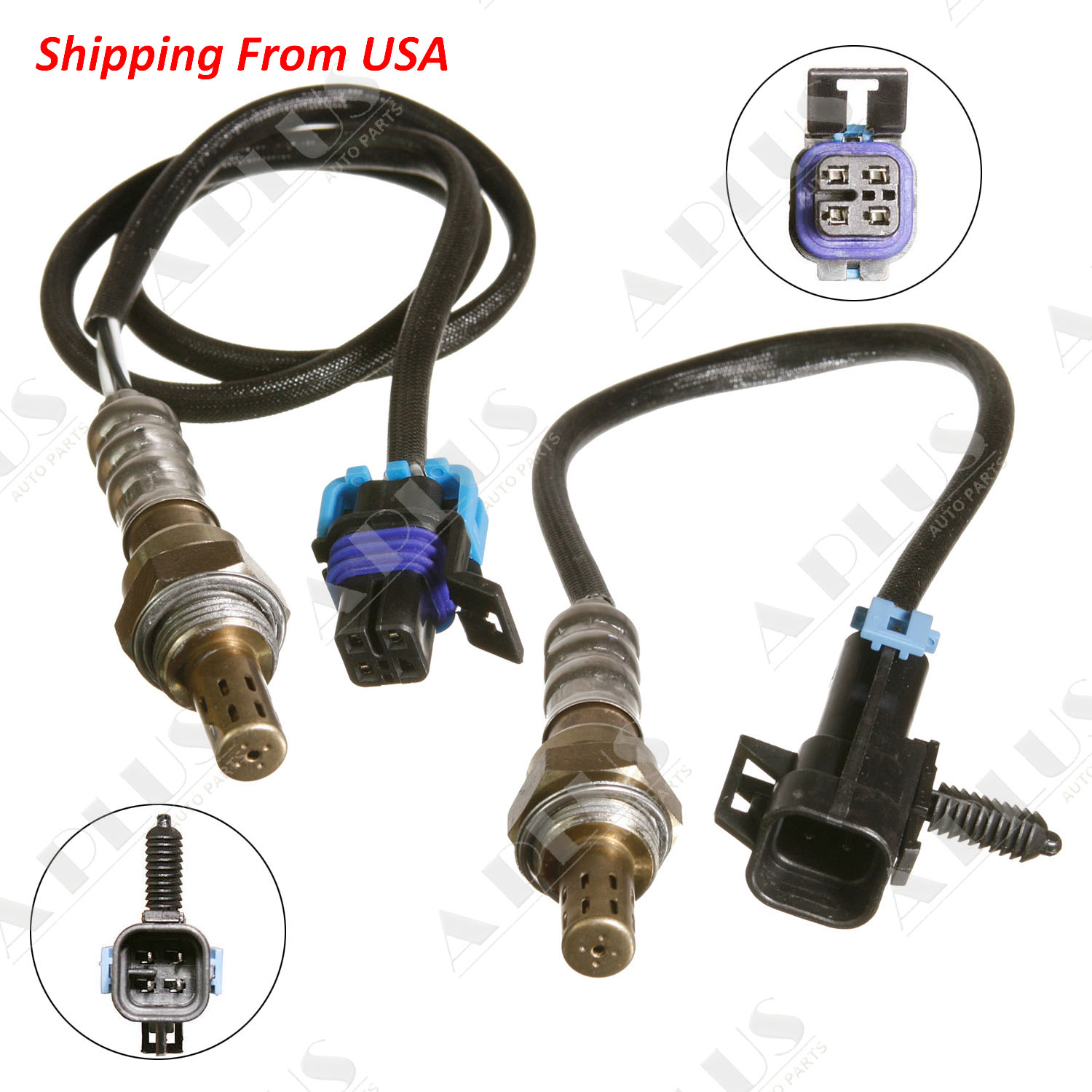 4Pcs Up//Downstream O2 Oxygen Sensor Direct Fit Buick Chevrolet GMC Saturn 3.6L