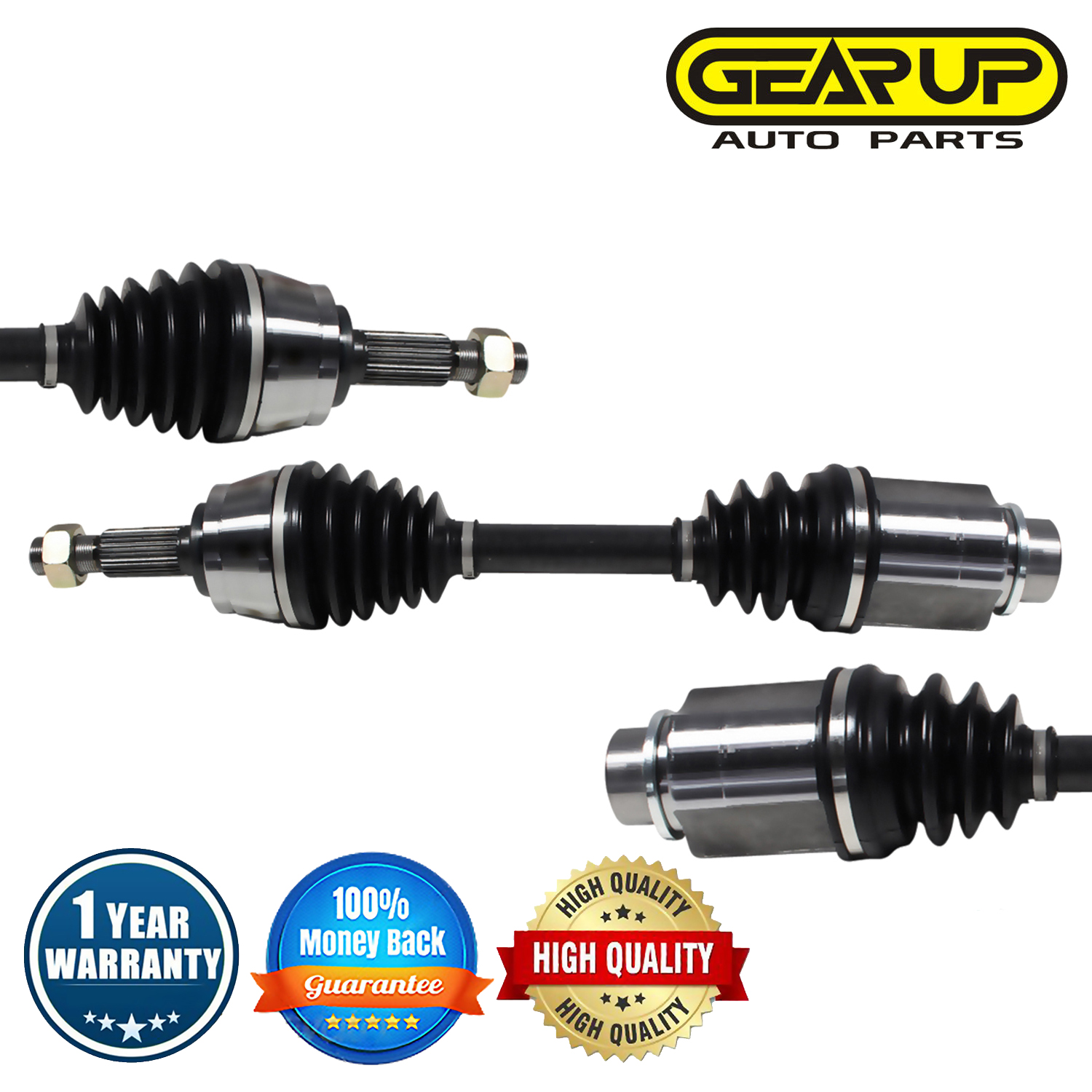 2pc Front CV Axle Shaft Assembly Pair Set For 20032007 Nissan Murano