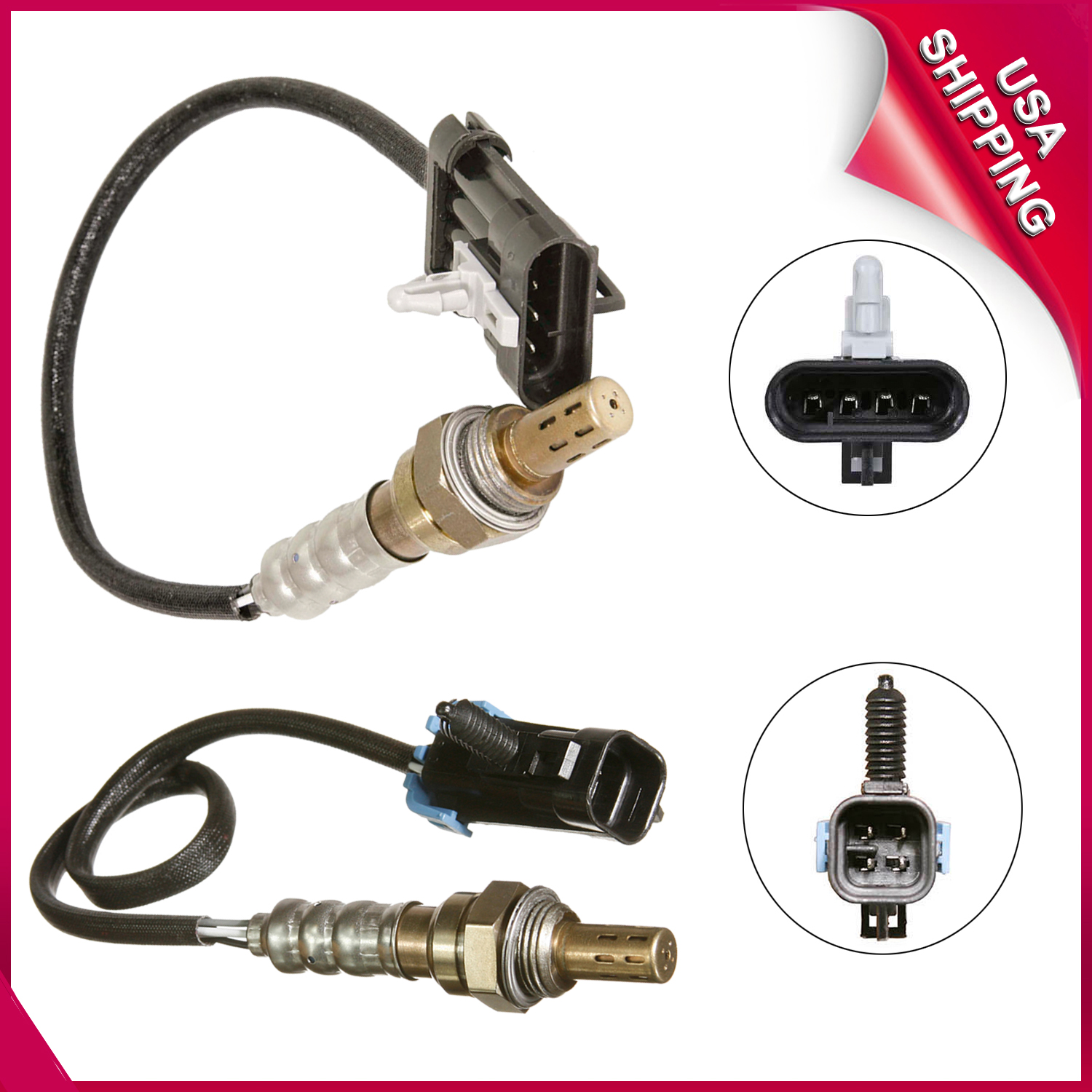 234-4012 234-4018 O2 Oxygen Sensor Upstream Downstream For 1999 2000 2001 2002 Chevrolet Silverado Tahoe GMC Sierra 1500 Lambda