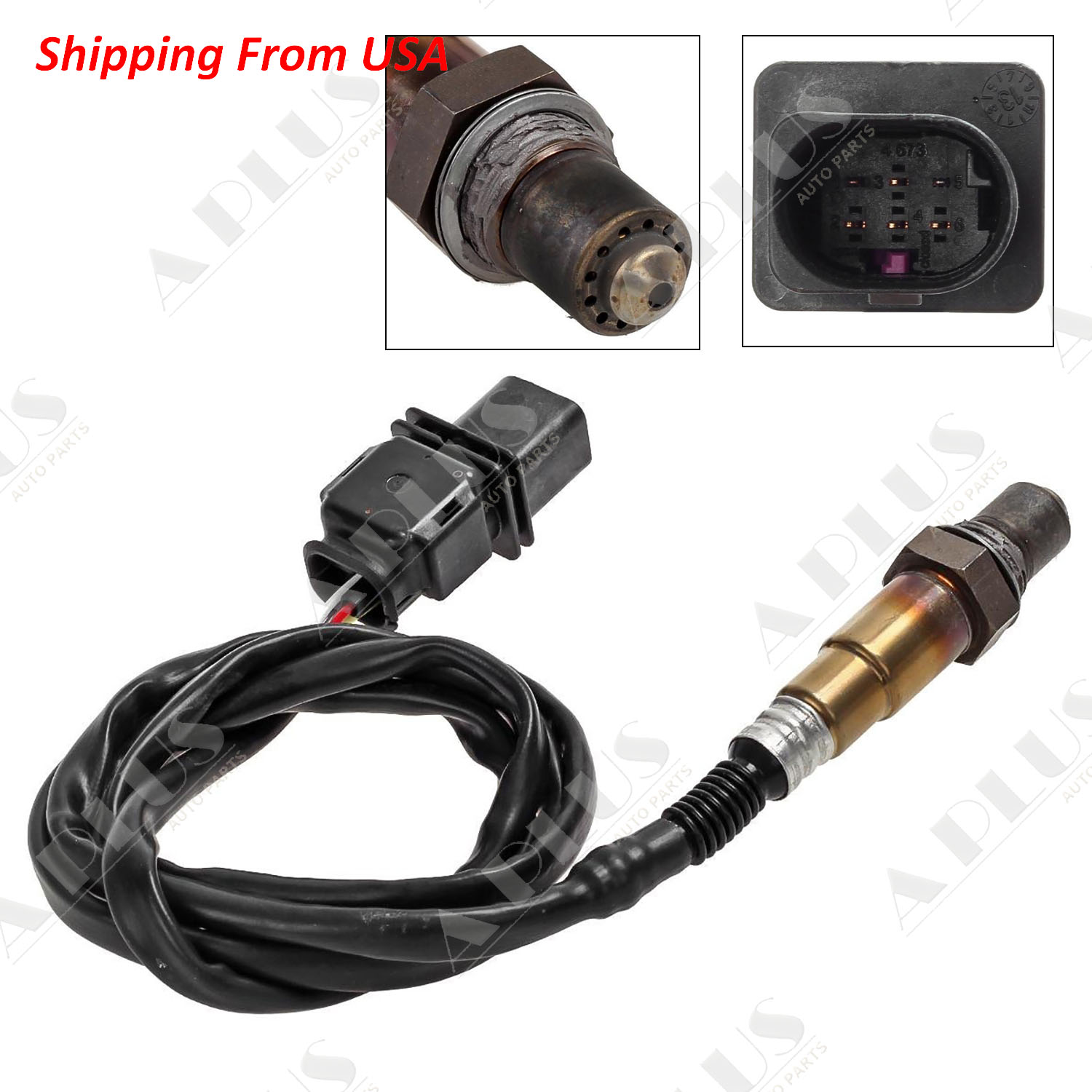 OE Plug 5 Wire Oxygen Sensor For BMW X3 330Ci 325Ci 2.5L 3.0L 2006 2005 04 2003