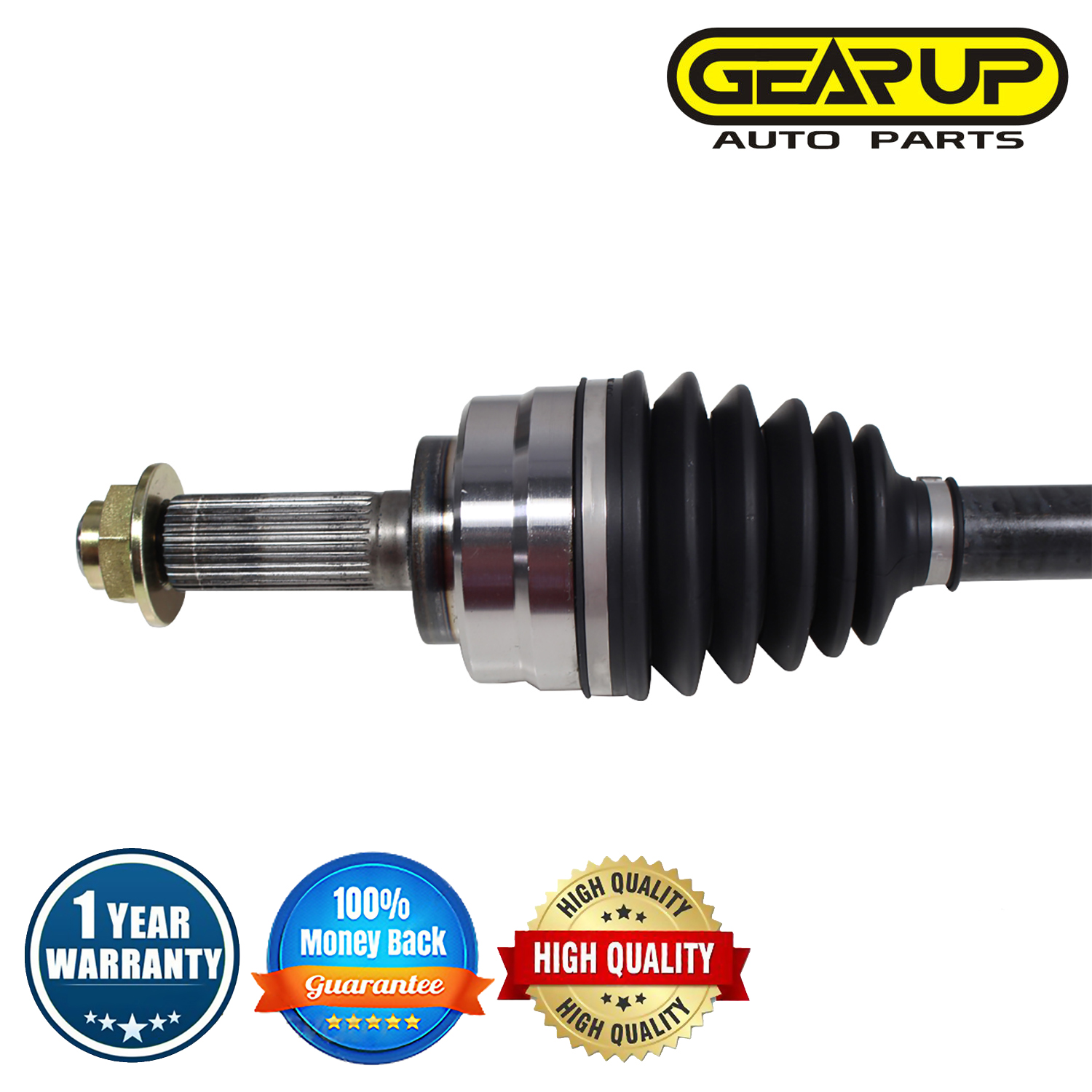 New Complete Front CV Axle Joint Shaft Assembly LH RH Pair 2pc Set for MDX Pilot