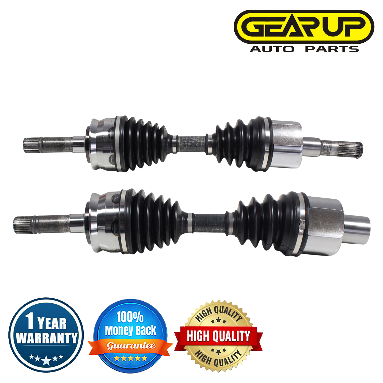 PAIR FRONT LEFT AND RIGHT CV DRIVE AXLE SHAFT ASSEMBLY For MAZDA B3000 B4000
