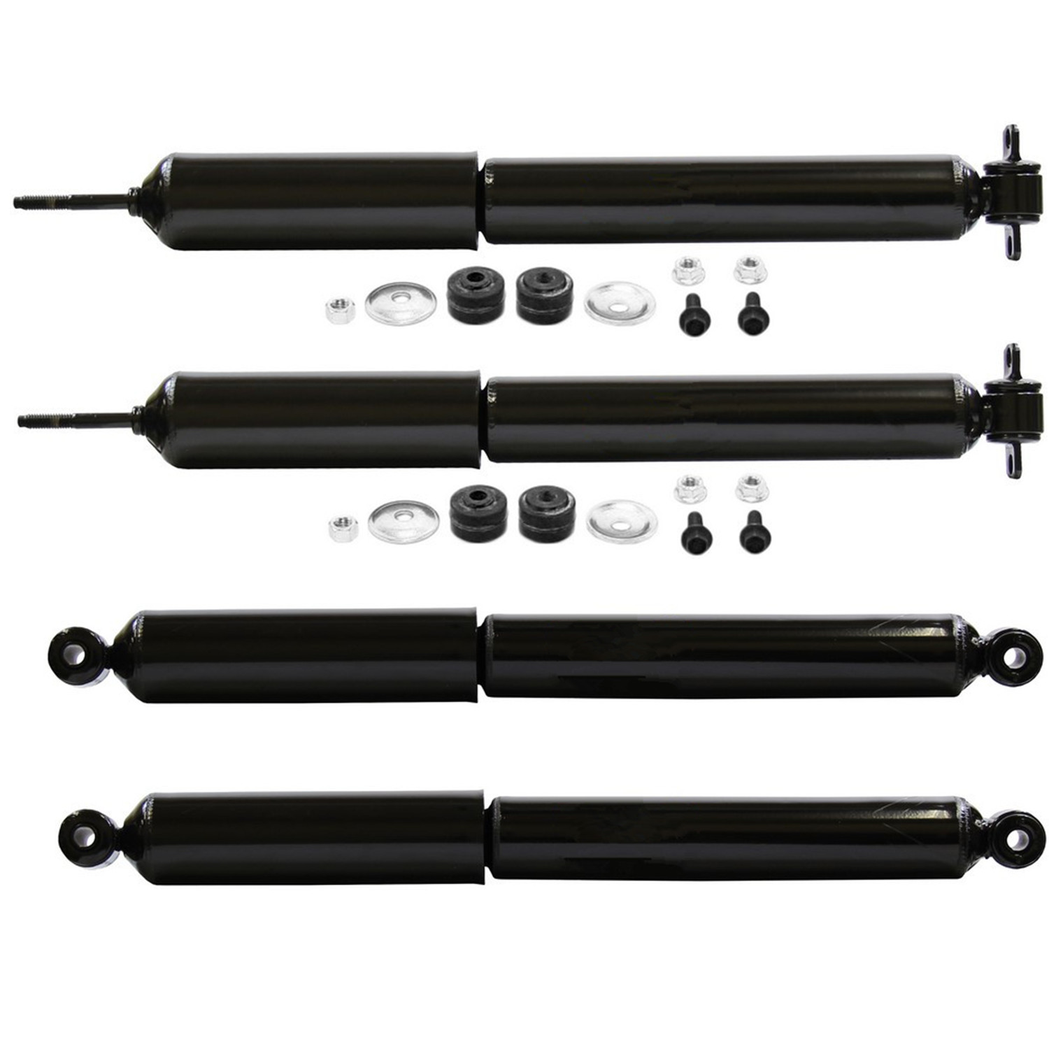 Full Set Front Rear Shock Absorbers Kit Fits 1999 2004 Jeep Grand