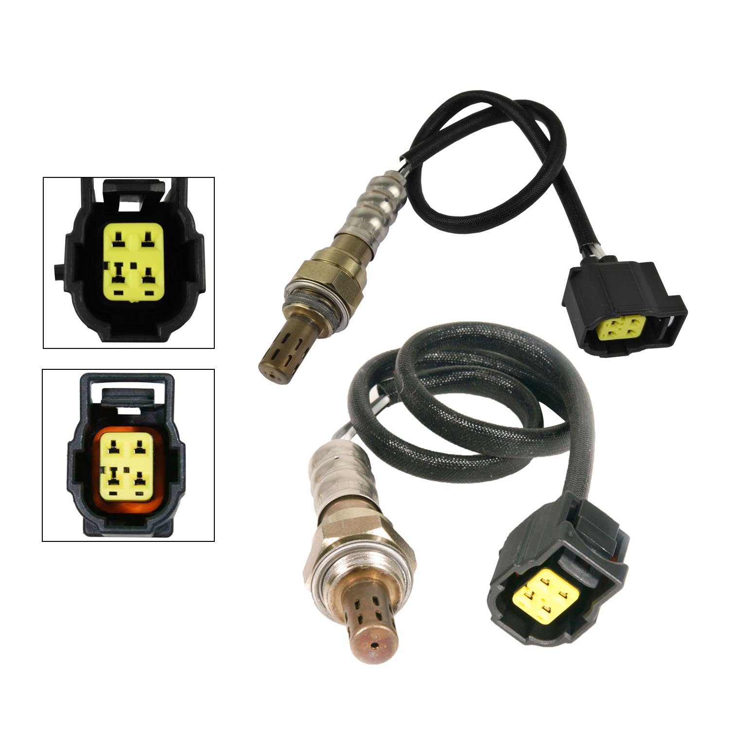 2 x New Downstream O2 Oxygen Sensor For 2001-2003 2005 2006 Dodge Dakota