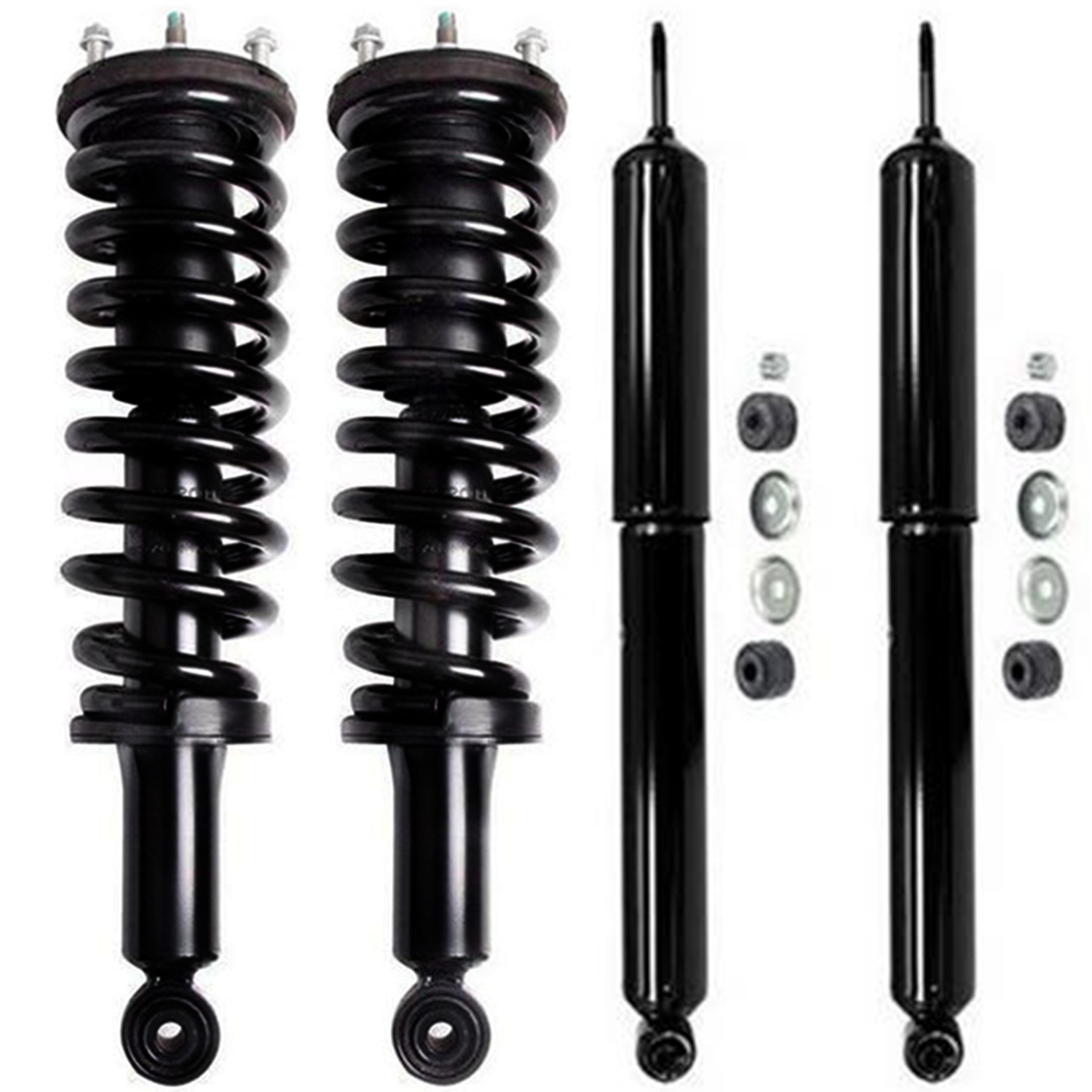 For RWD 2WD 2000 - 2006 Toyota Tundra Front Struts & Coil Springs Rear
