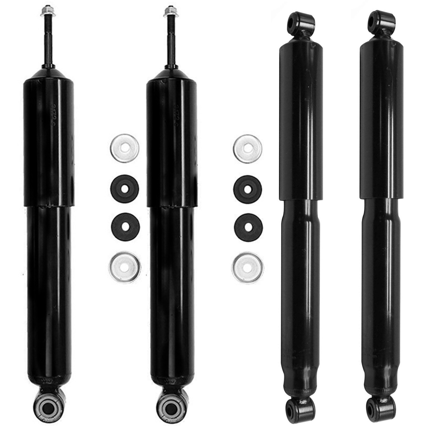 4x Front Rear Shocks for Ford F-350 F-250 RWD 1992 1993 1994 1995 1996 ...