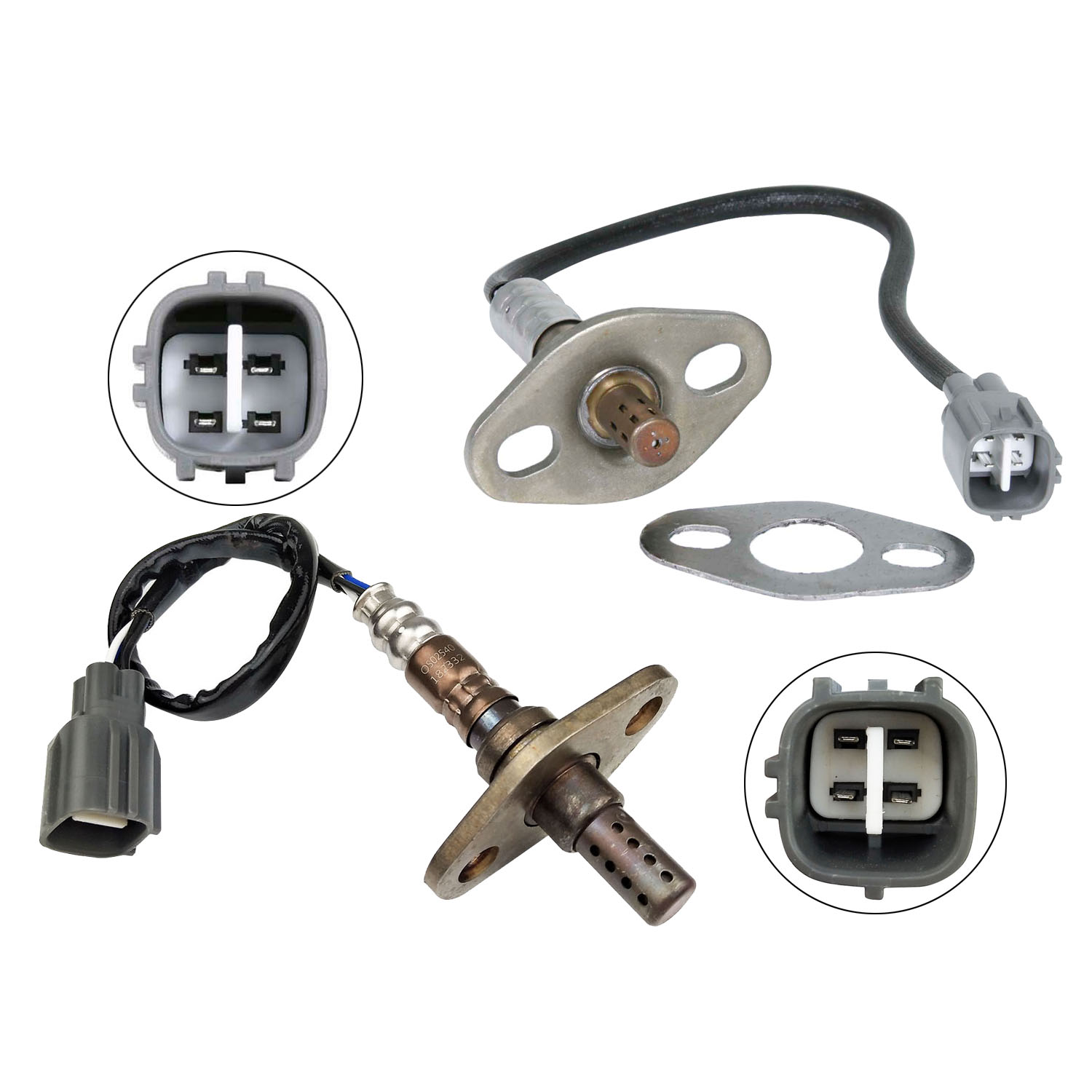 1 Upstream /& 1Downstream O2 Oxygen Sensor For 96 97 98 99 00 Toyota 4Runner 2.7L