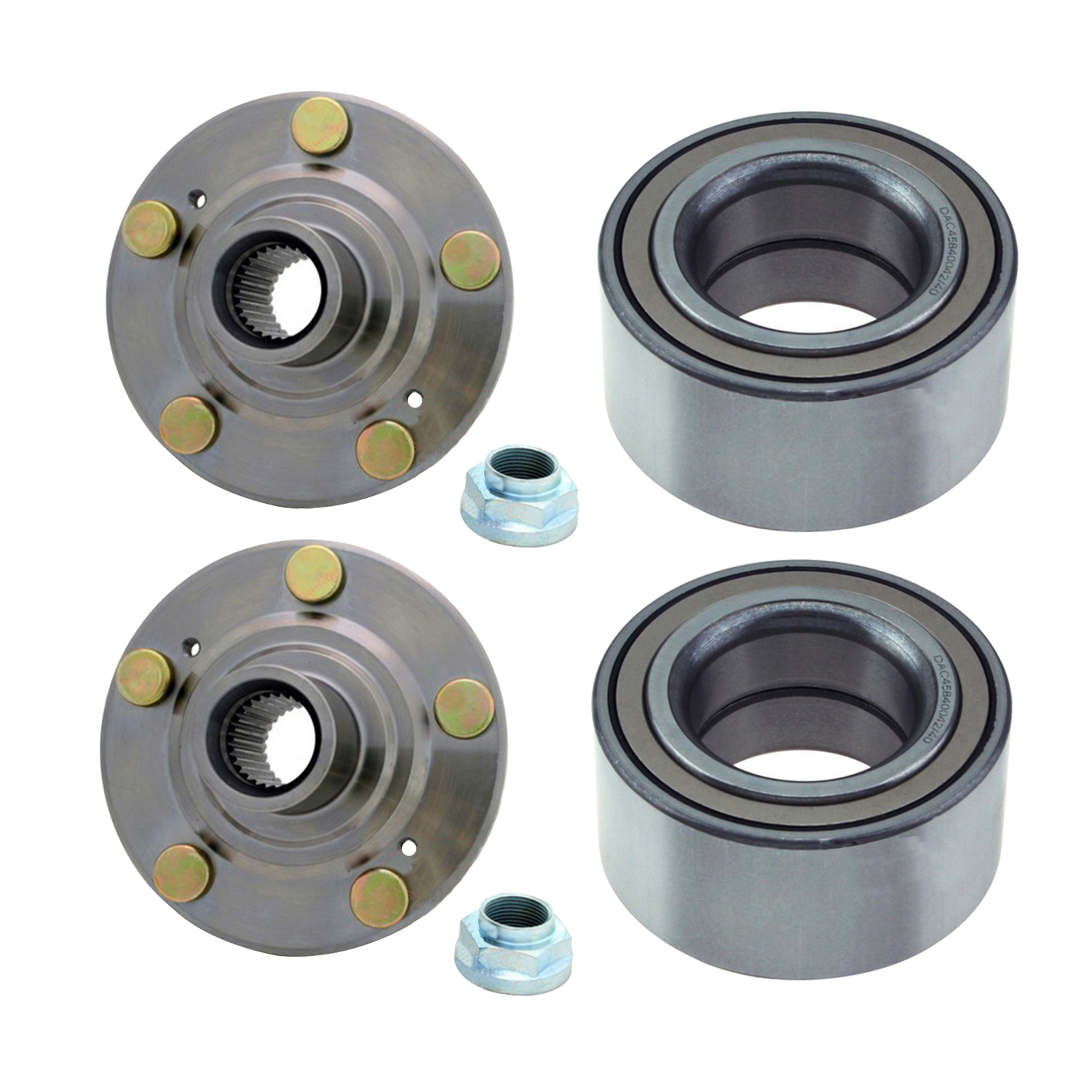 KIT Front Wheel Hub Bearing for Acura CL RSX TL Honda Accord Rear MDX