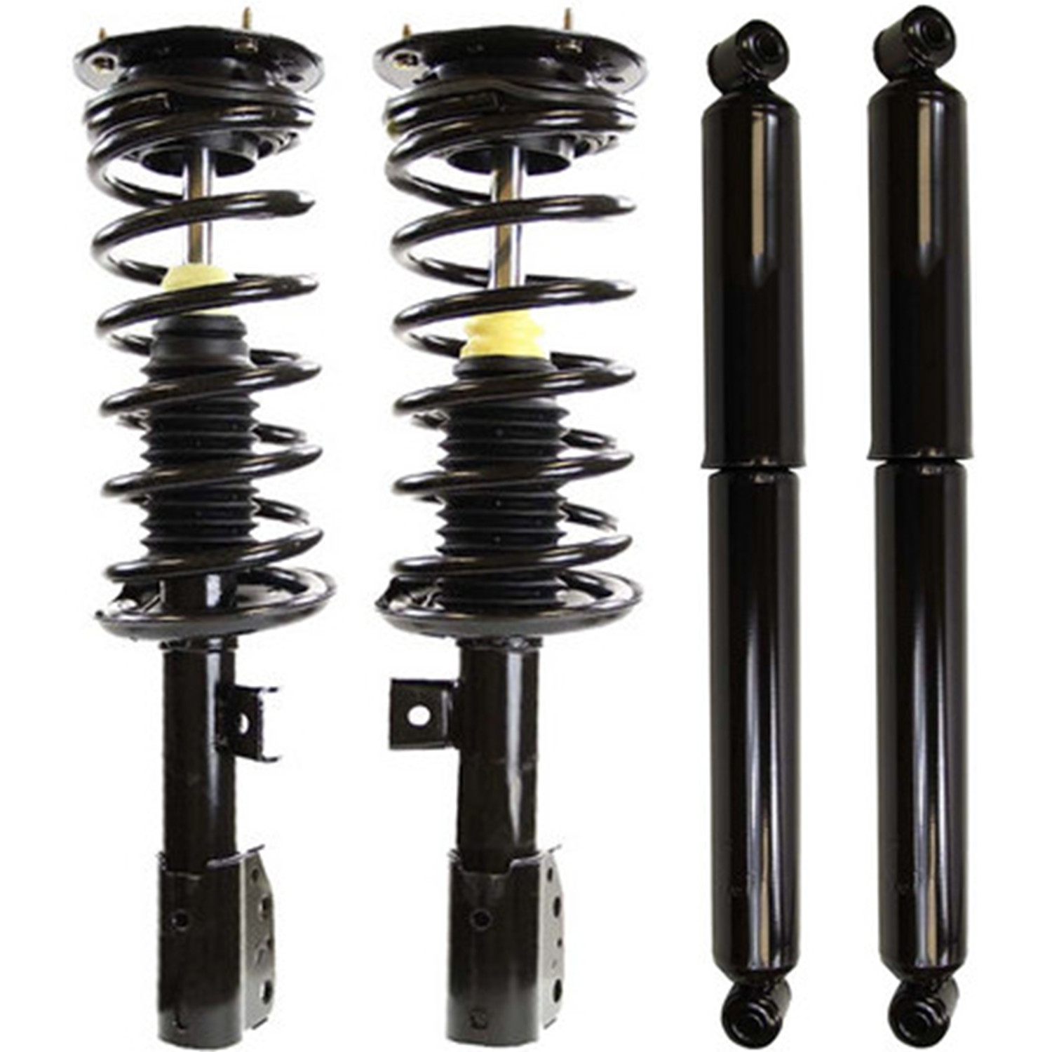 For 2002-05 Saturn Vue 2 Front Complete Struts Springs Assembly 2 Rear Shocks