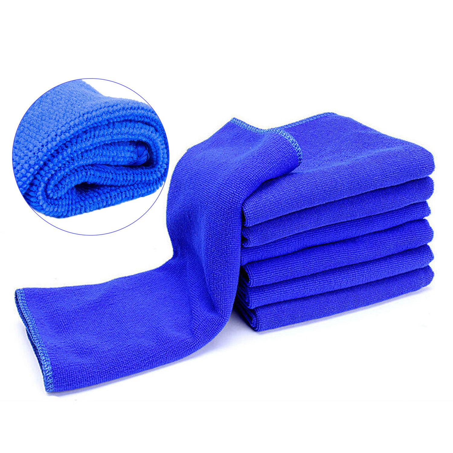Microfiber Cleaning Cloth Towel Soft Rag Car Polishing No Scratch Detailing