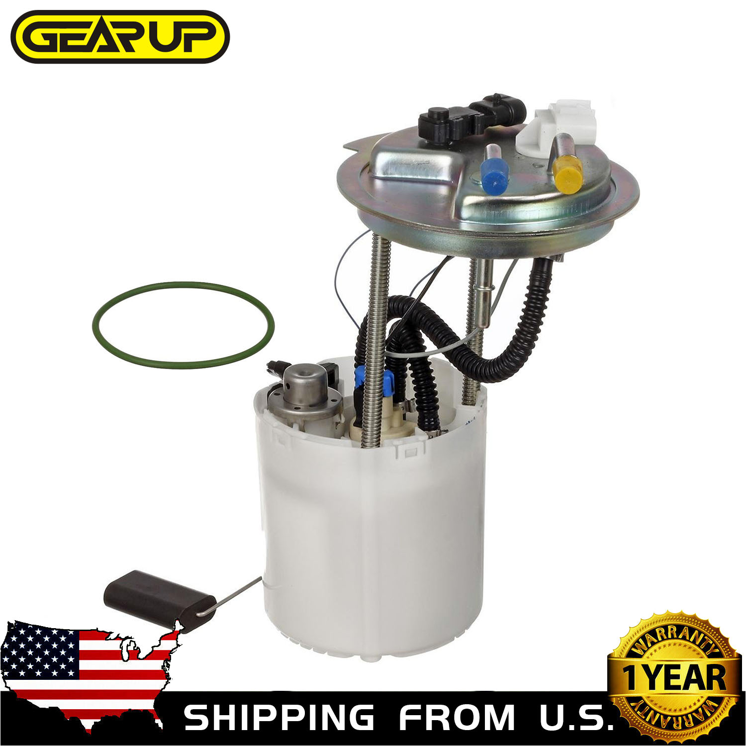 -Black 100W Halogen 6 inch Passenger side WITH install kit Larson Electronics 1015P9JDCSS 1995 Toyota LAND CRUISER Post mount spotlight