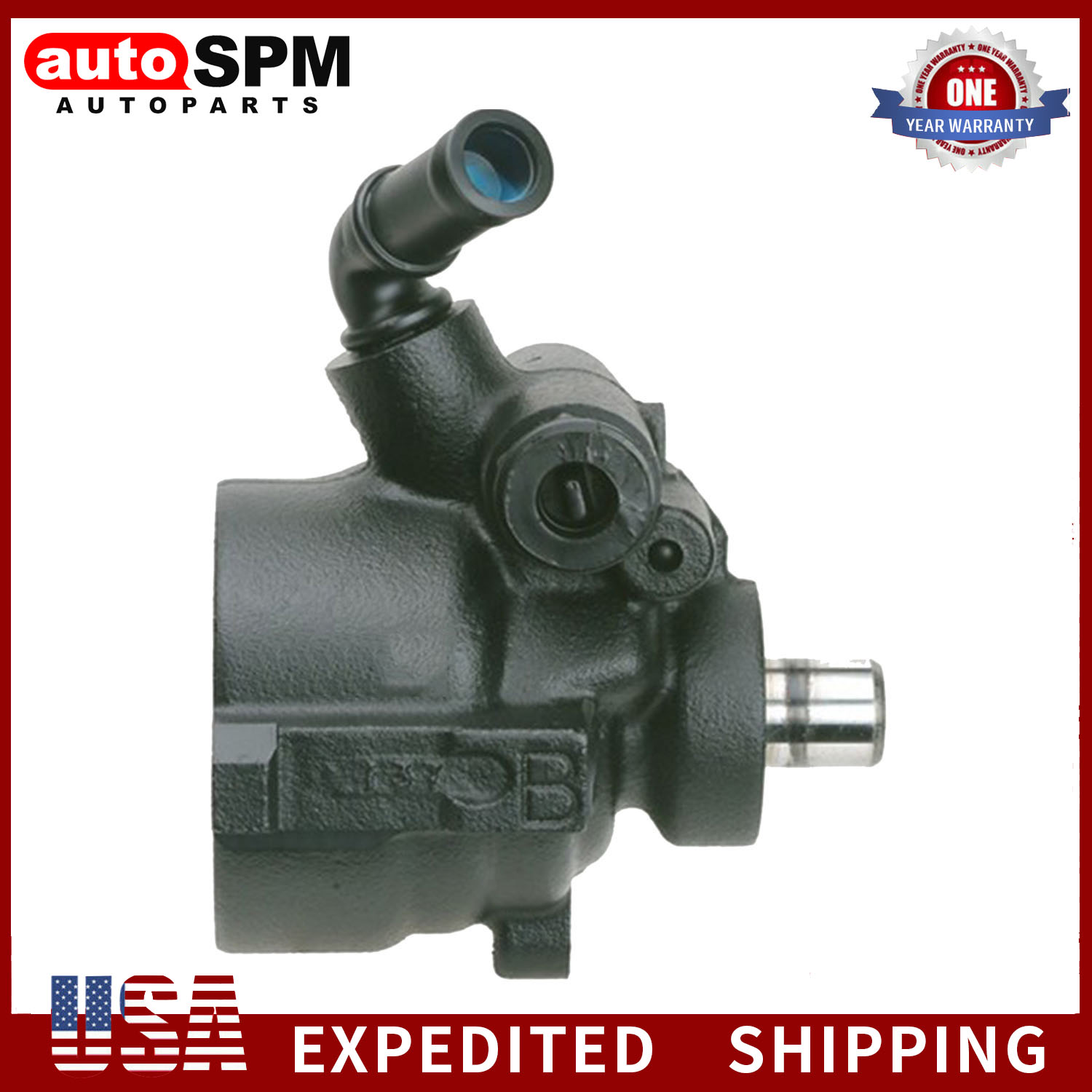 OE-Quality Competely New Power Steering Pump for Buick Chevy Pontiac 5.3L