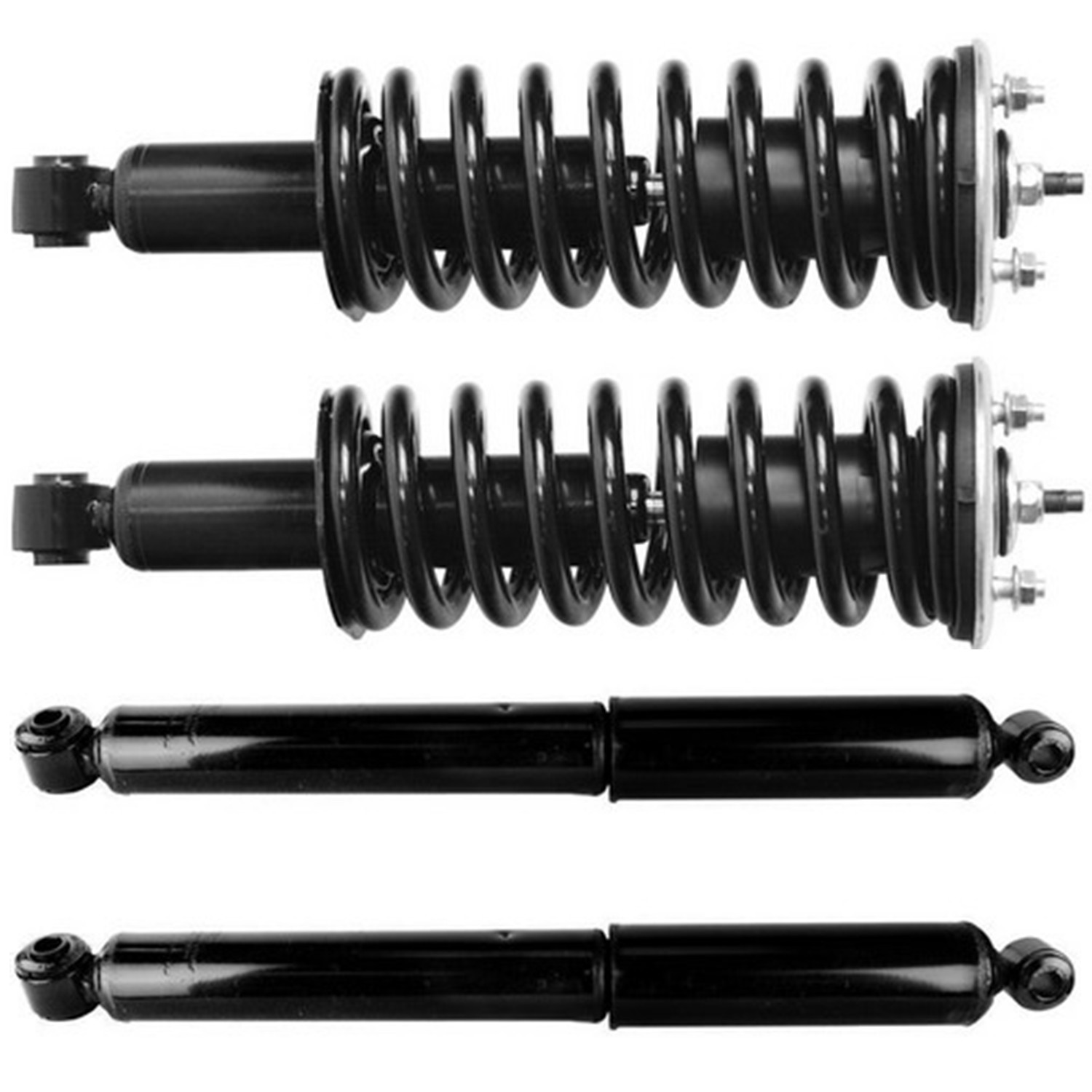 FIT FOR 2005-2013 NISSAN FRONTIER FRONT RIGHT LEFT SET OF 2 COMPLETE QUICK STRUT