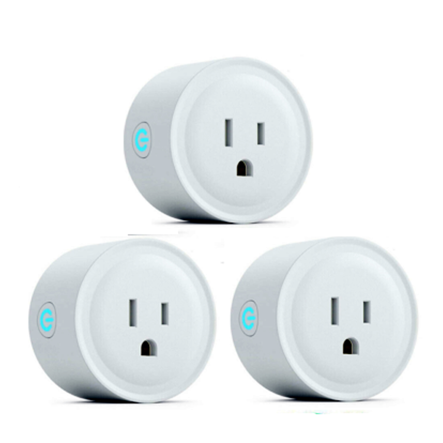 3Pcs Wifi Smart Plug Voice Remote Control Socket Outlet Google Alexa