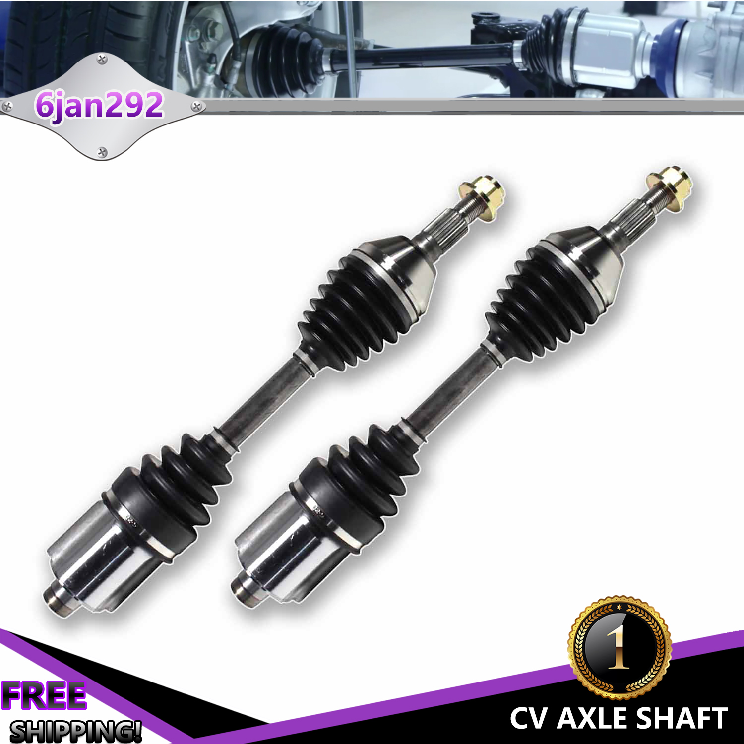 Front CV Axle kit For 2005 06 07 08 09 Pontiac G6 Sedan Auto Trans 3.5L