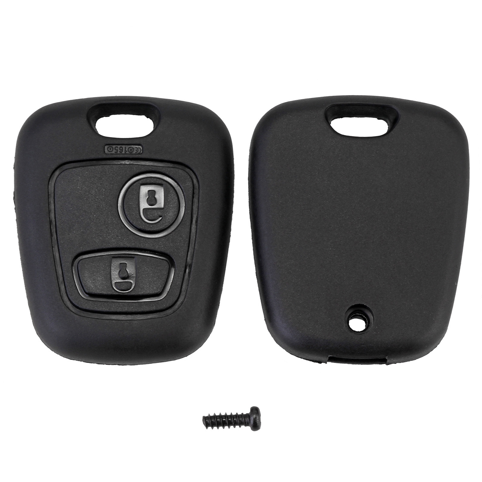 2 Buttons Remote Key Flip Fob Car Key Case For Peugeot Partner Expert