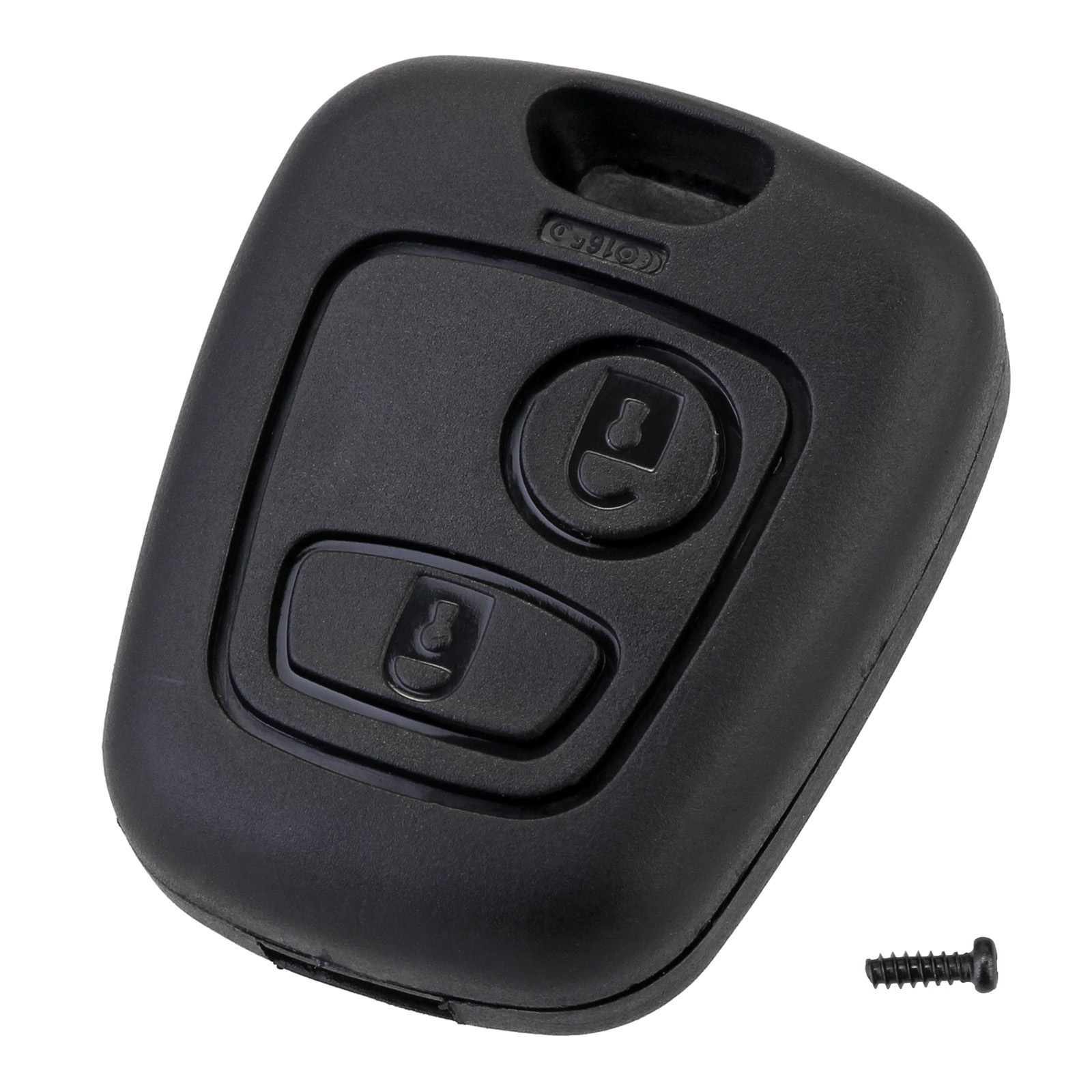 2 Buttons Remote Key Flip Fob Car Key Case For Peugeot Partner Expert