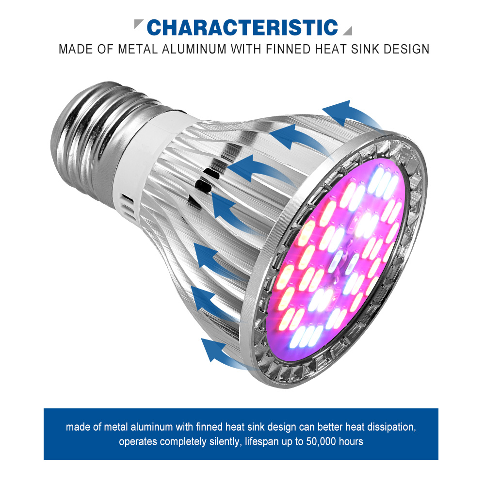 30w led e27 plant