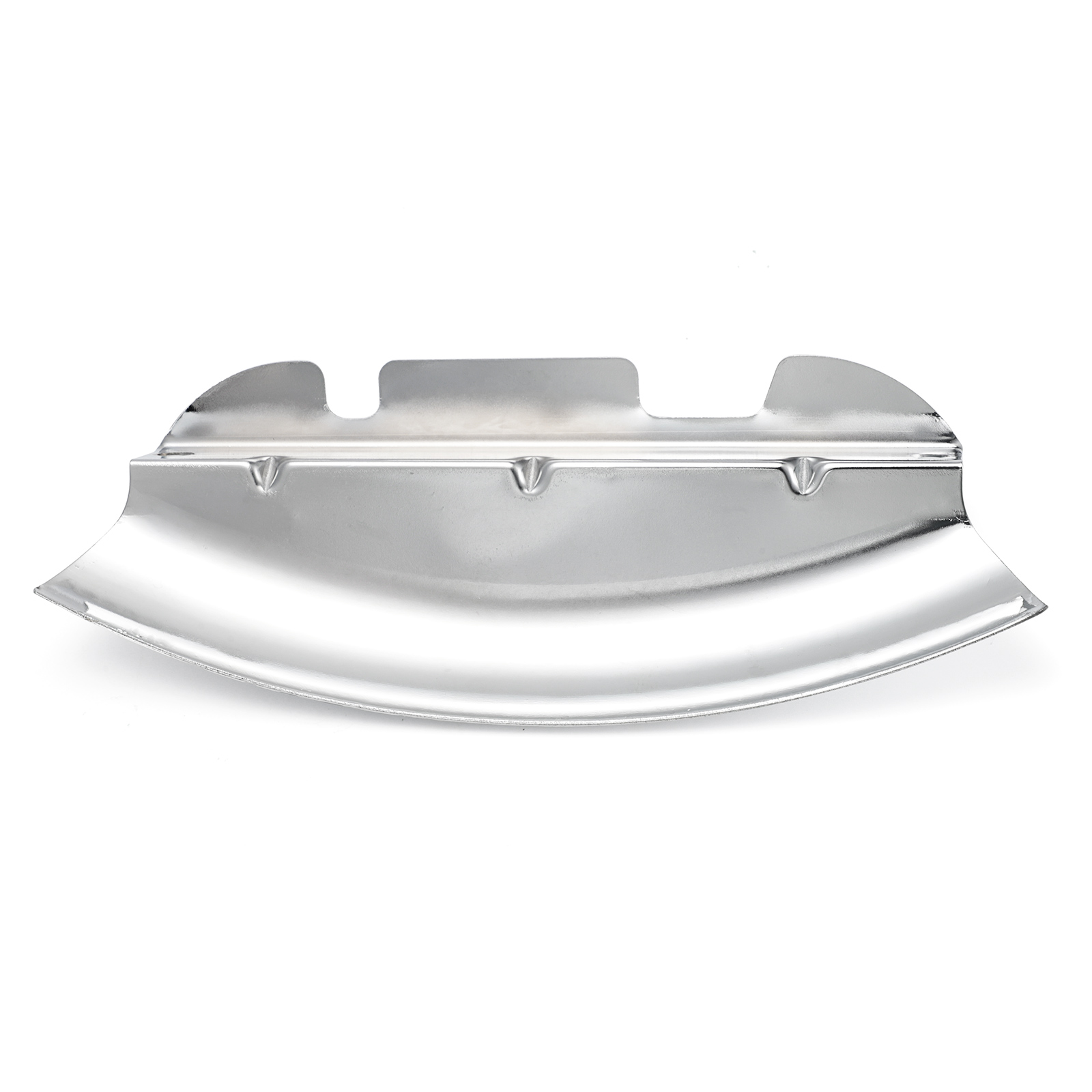 Chrome Lower Triple Tree Wind Deflector For Harley Touring Street Glide