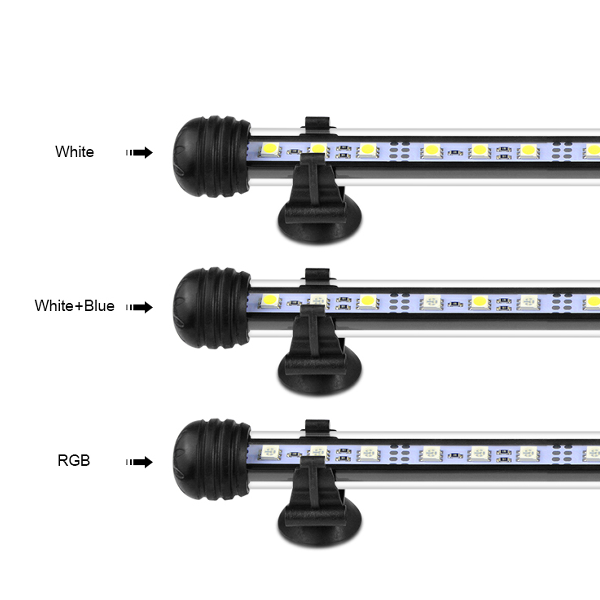 18CM-108CM Pond Aquarium Fish Tank Light LED RGB Strip Bar Lamp Remote Control - Picture 23 of 23
