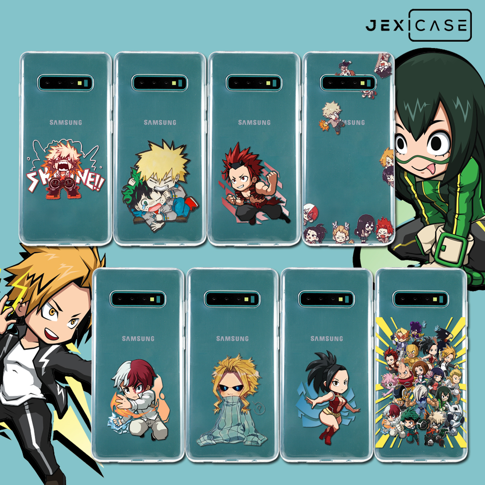 Slim Silicone BNHA Cute My Hero Academia Phone Case For