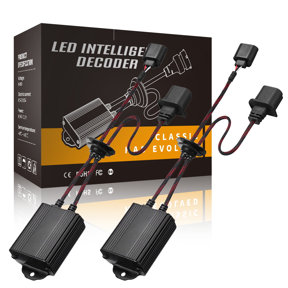 2X Novsight H13 LED Headlight Canbus Anti Flicker Resistor