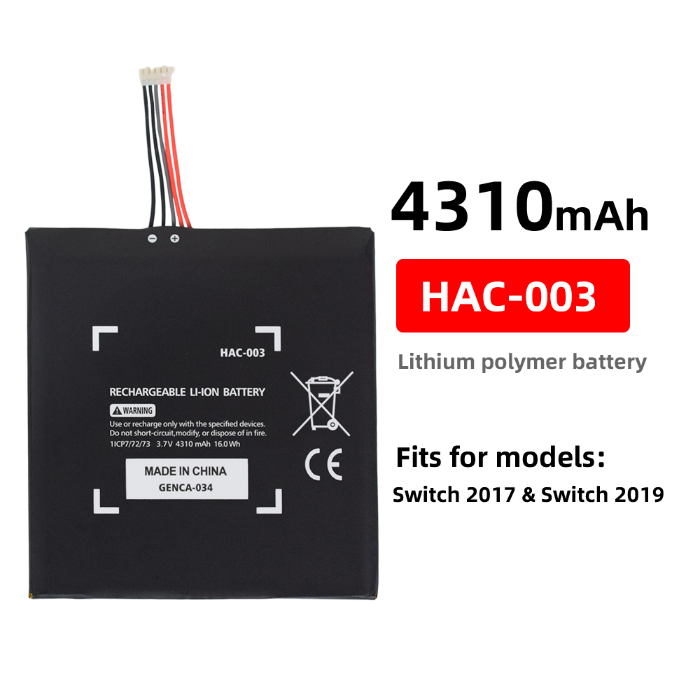 Replacement Battery for Nintendo Switch & Switch Oled HAC-003 4310mAh with Tools