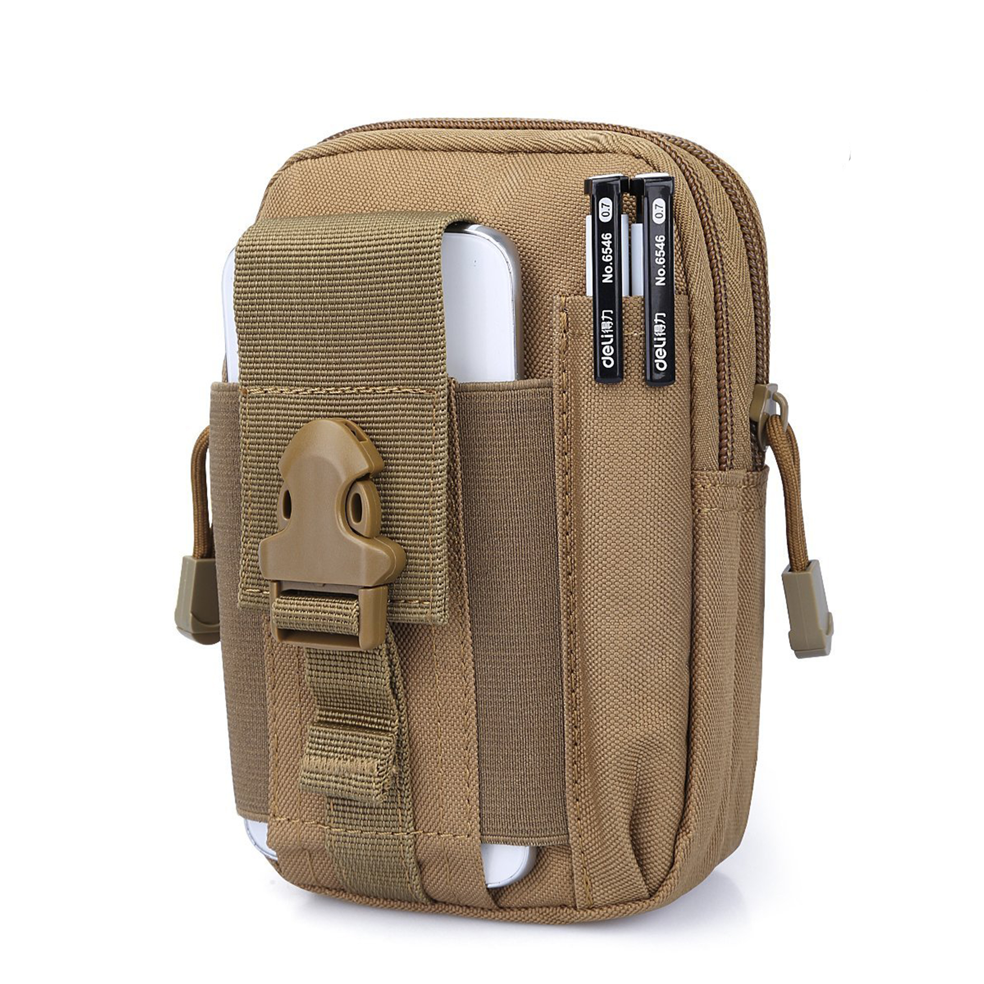 Tactical Molle Pouch Utility Gadget Belt Waist Bag with Cell Phone ...