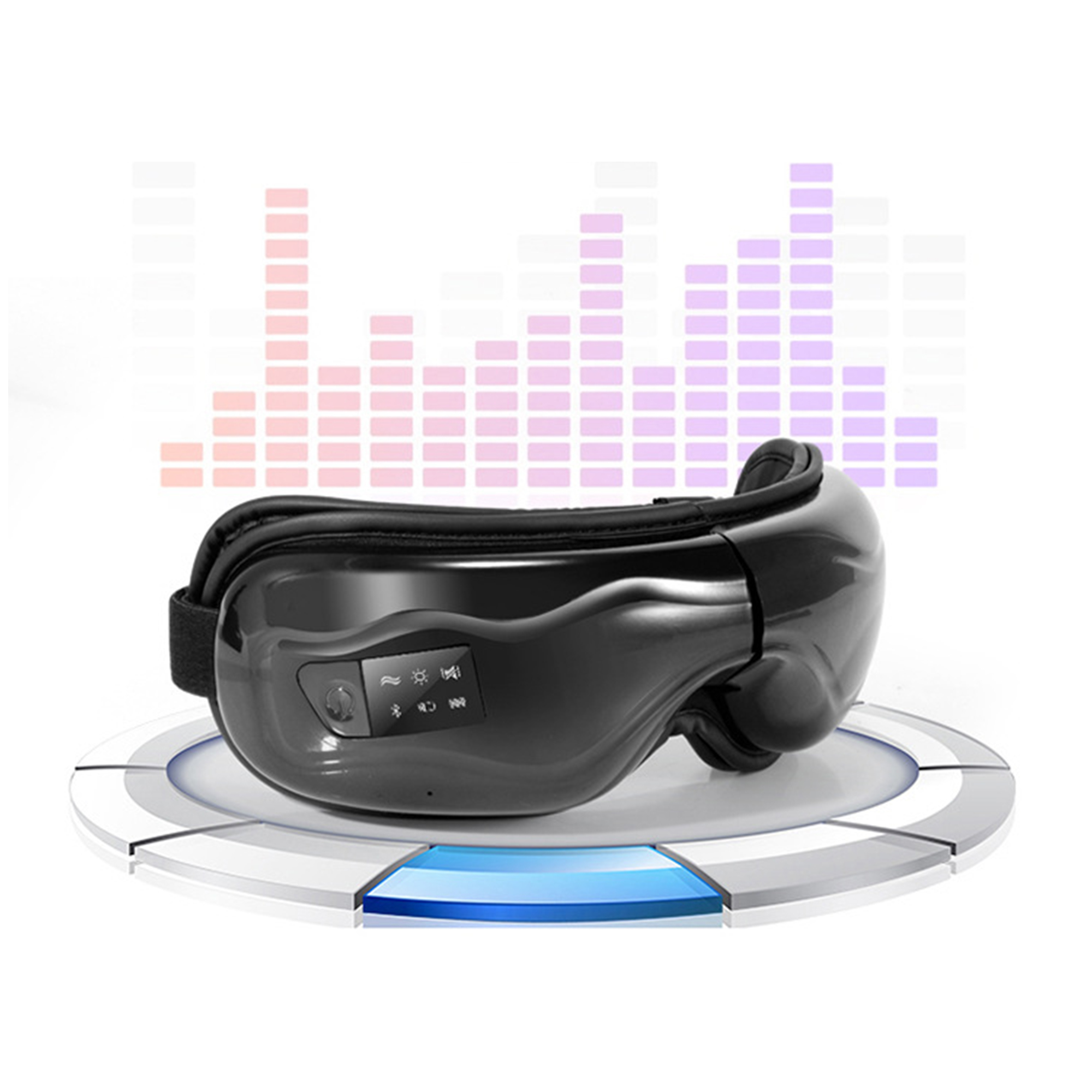 180°folded Wireless Vibration Electric Eye Care Massager Air Pressure