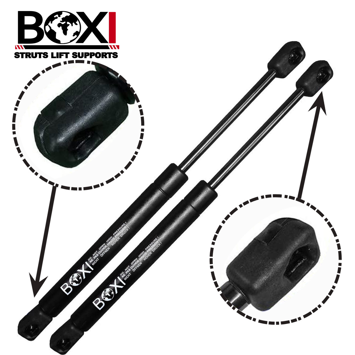 Pair Rear Trunk Lift Supports Shock Struts for Ford Fusion Mercury