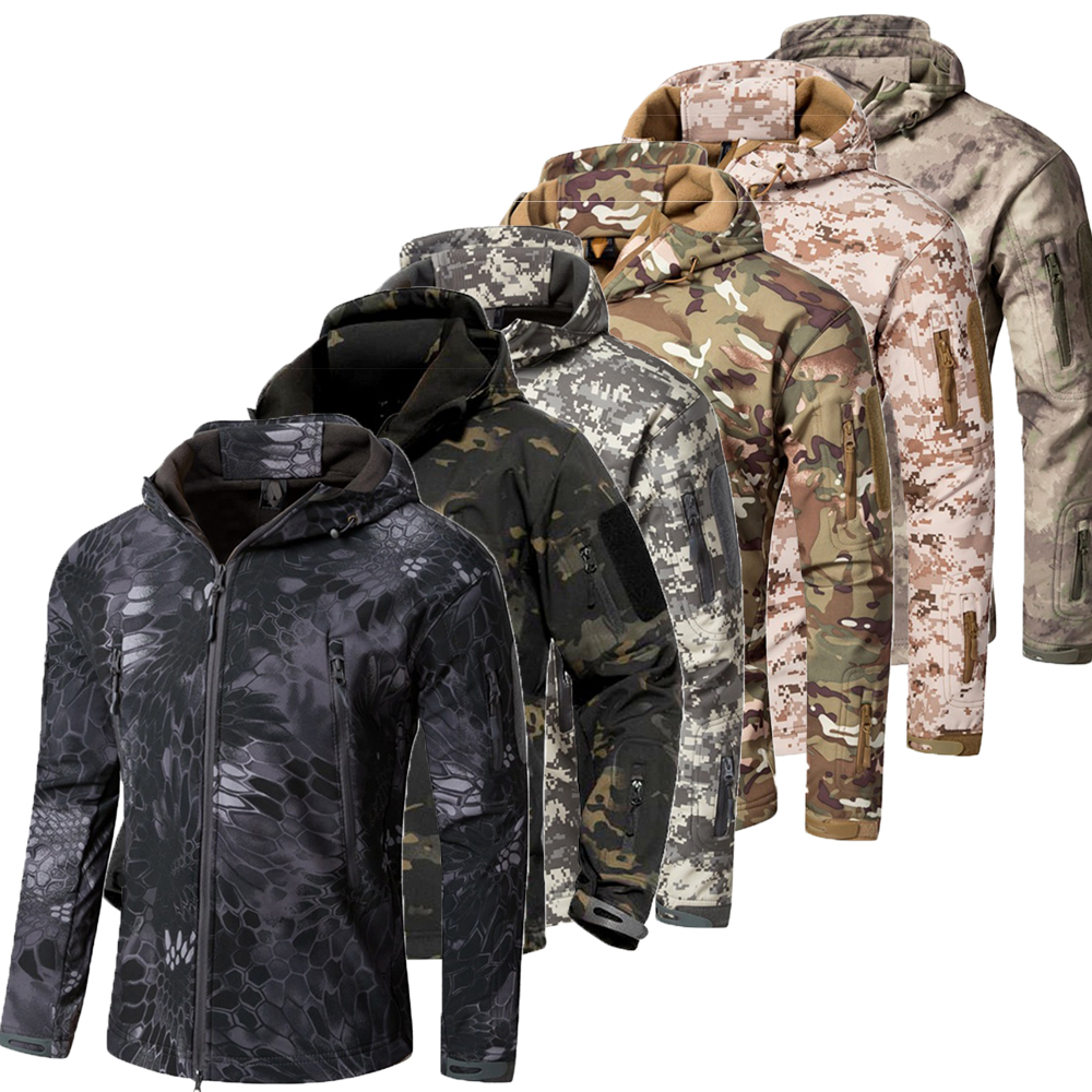 mens waterproof camo jacket