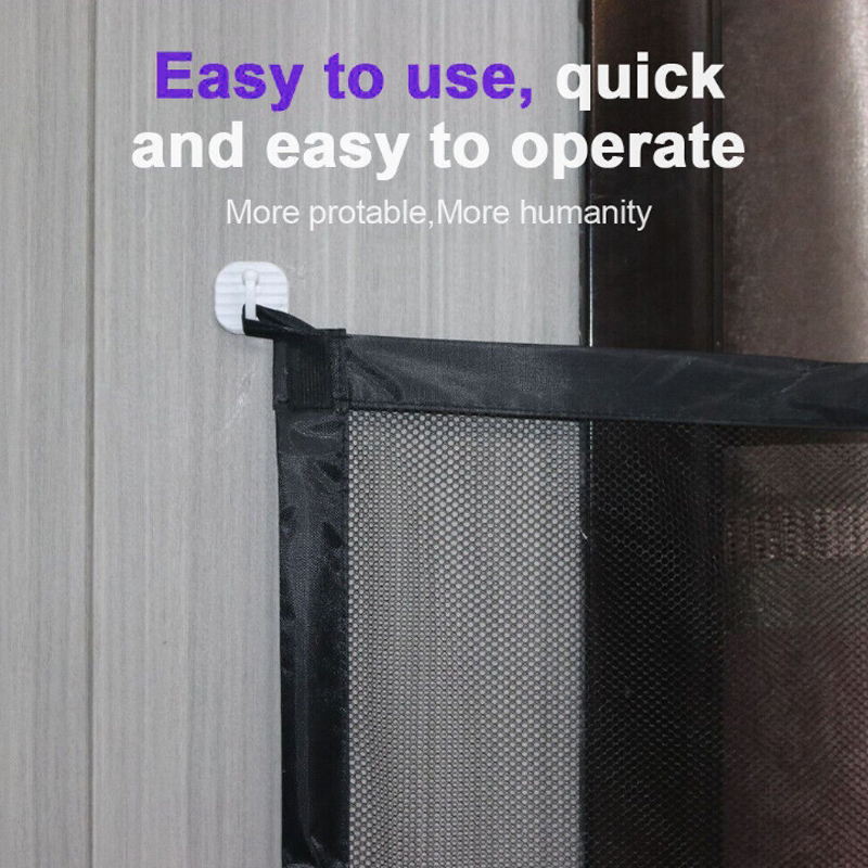 Pet Isolation Mesh No Drilling Safety Fences Net Portable Dog Cat Stair Door - Pet Supplies - Malmee Shop UK Pet Isolation Mesh No Drilling Safety Fences Net Portable Dog Cat Stair Door - Pet Supplies - Malmee Shop UK