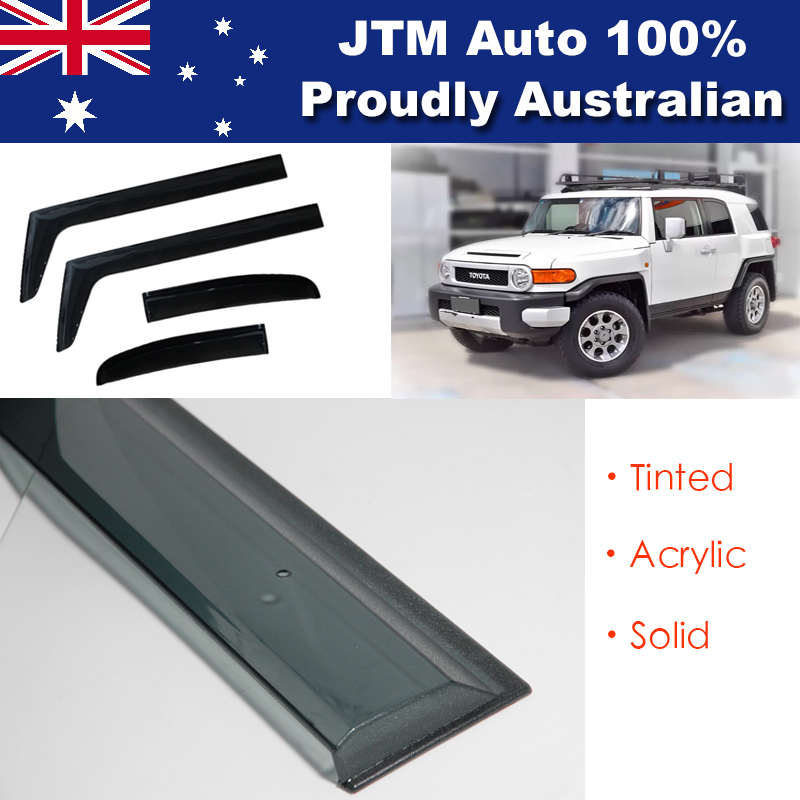 Ij Weather Shield Weathershield Window Visor To Suit Toyota Fj