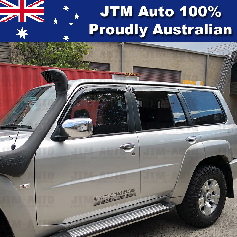 Best Weathershield Weather Shield Window Visor For Nissan Patrol GU Y61