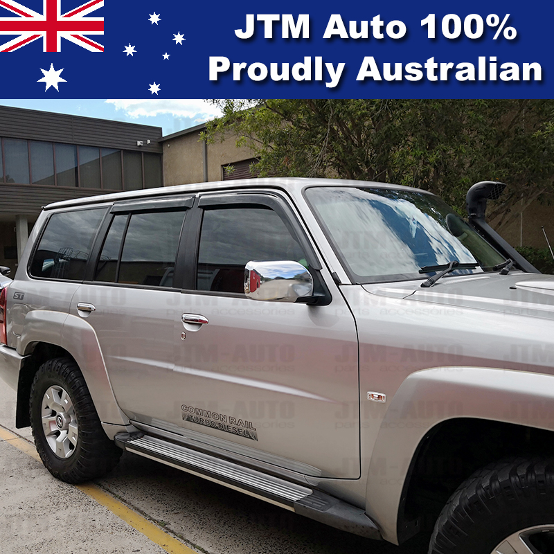 Best Weathershield Weather Shield Window Visor For Nissan Patrol GU Y61